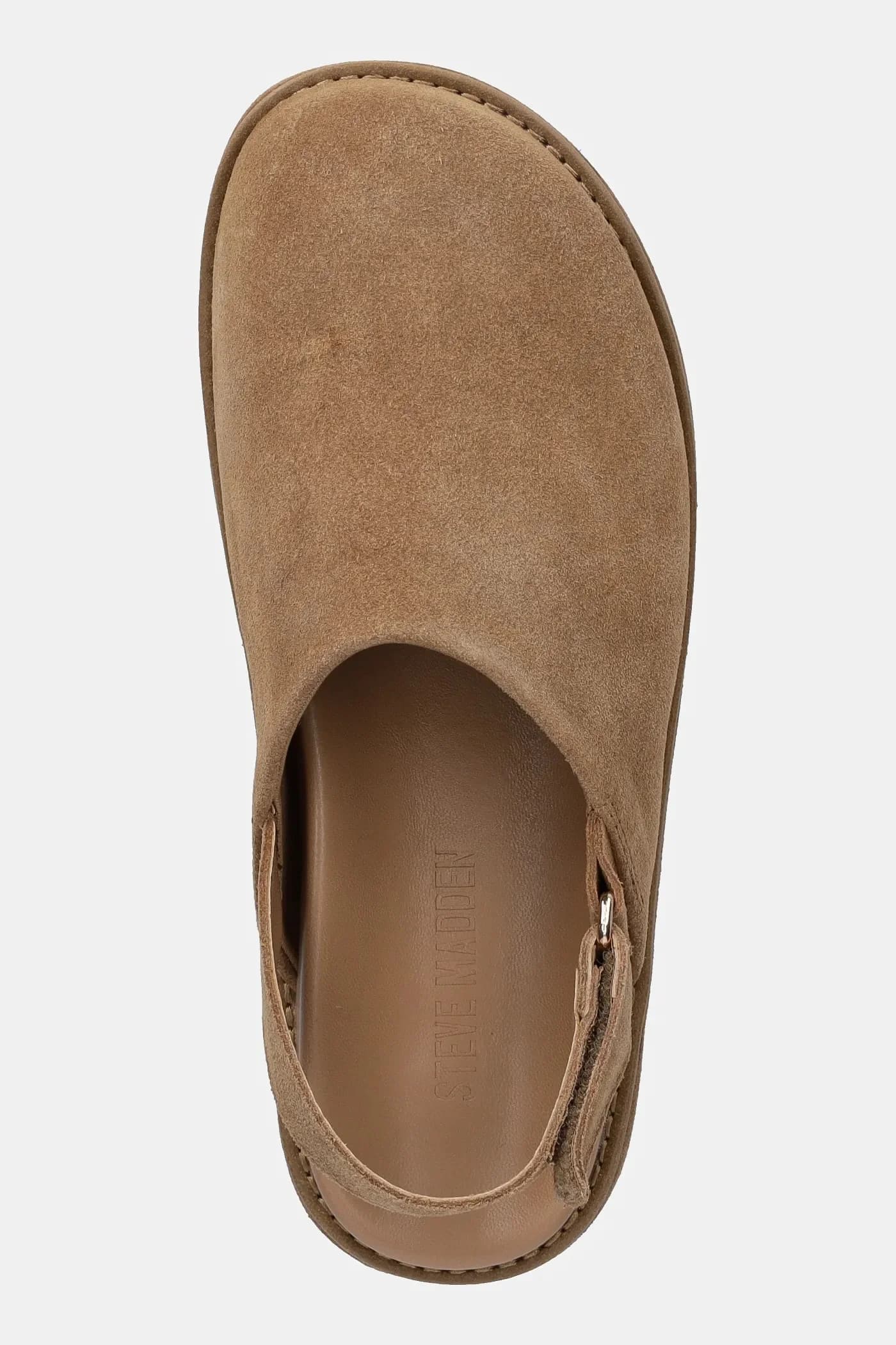 Мягкие замшевые шлепанцы - фото 4