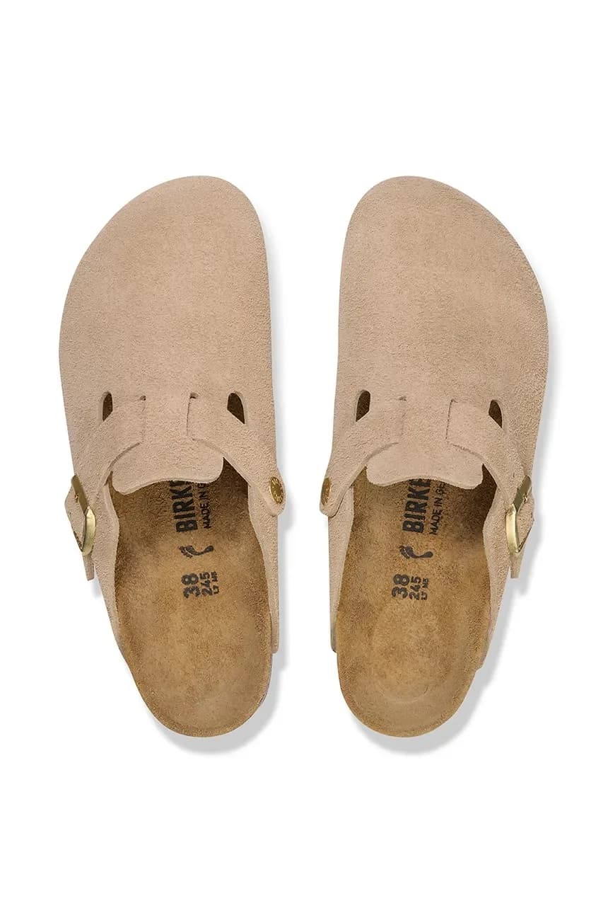 замшевые шлепанцы Boston - фото 3