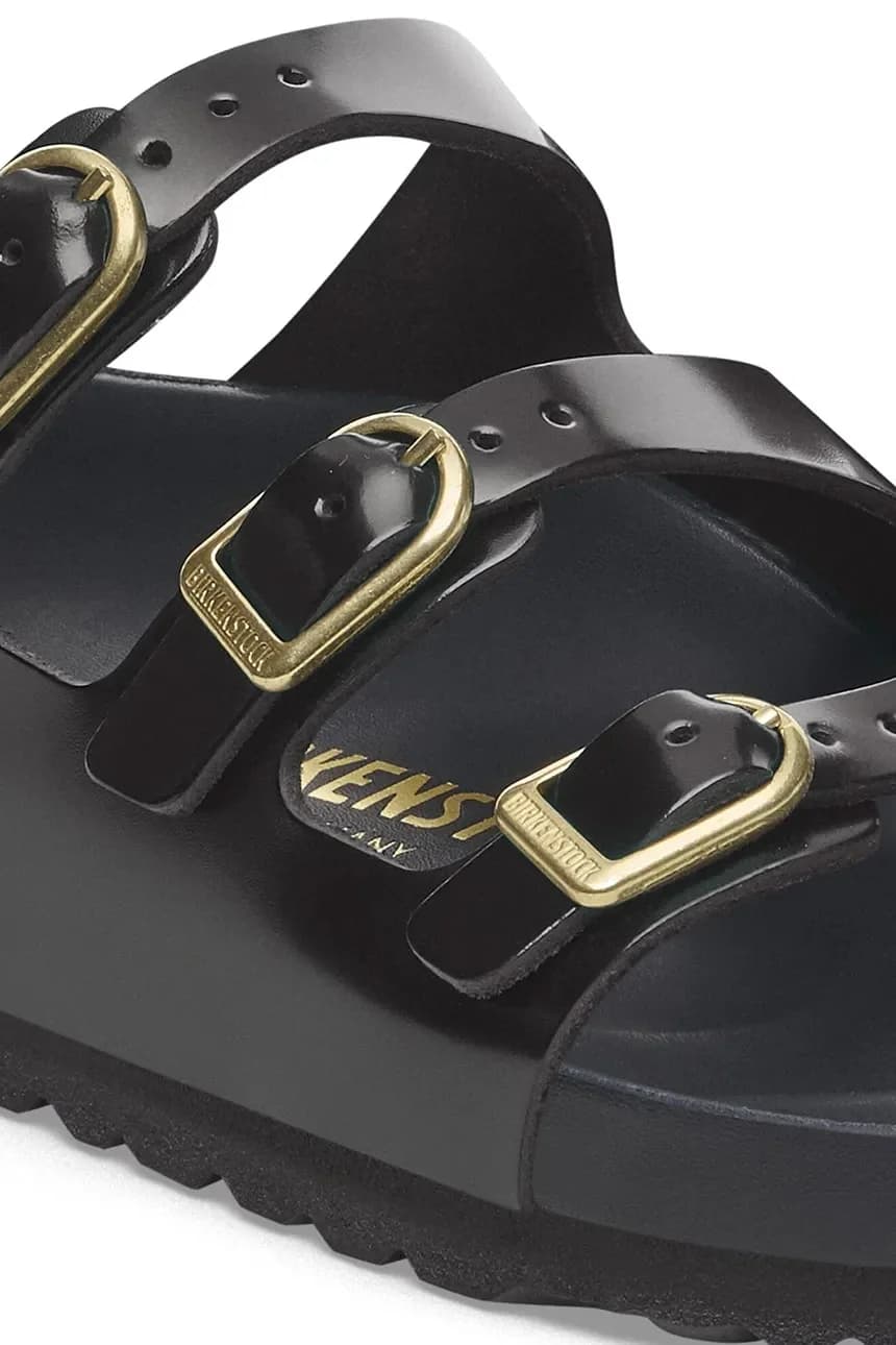 Кожаные шлепанцы Florida D-Buckle Exq - фото 3