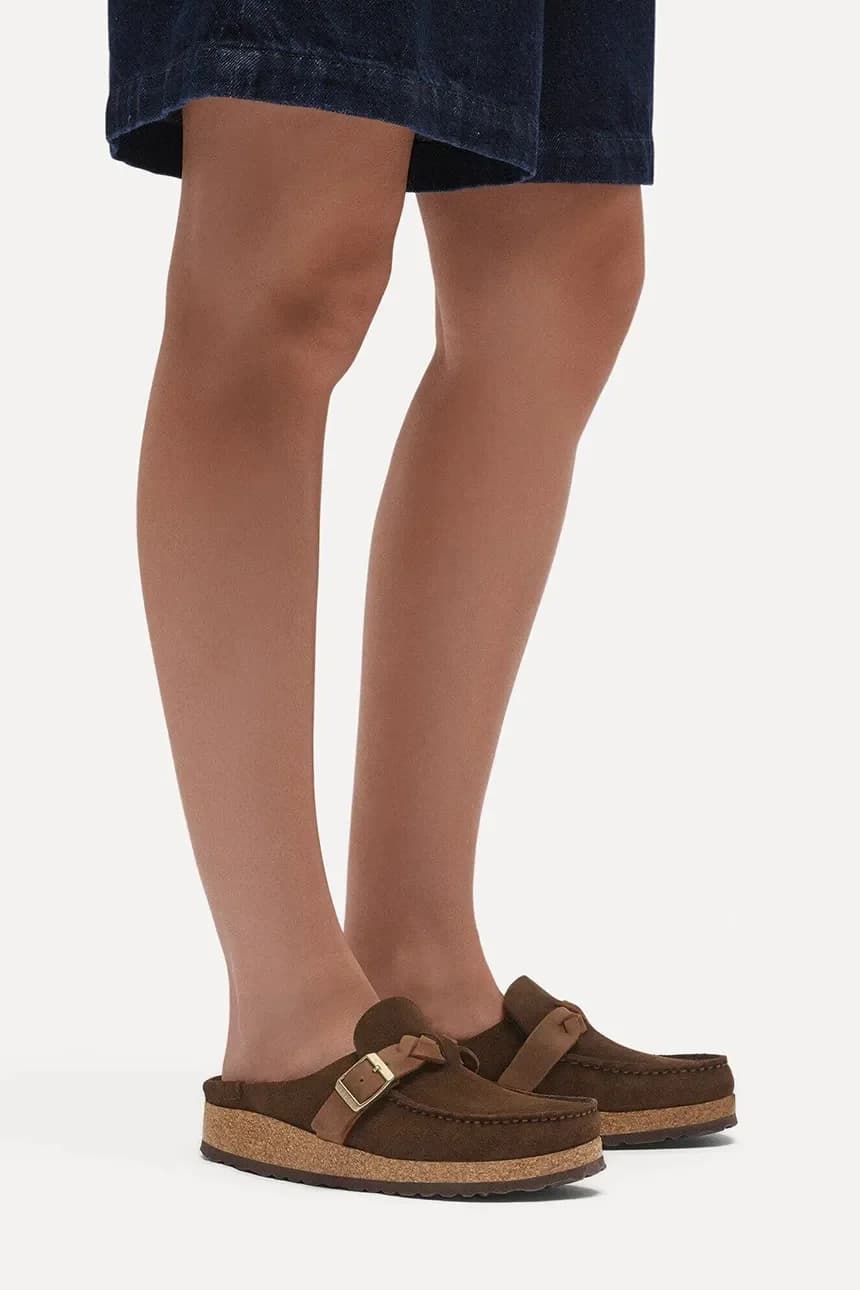 замшевые шлепанцы Buckley - фото 6