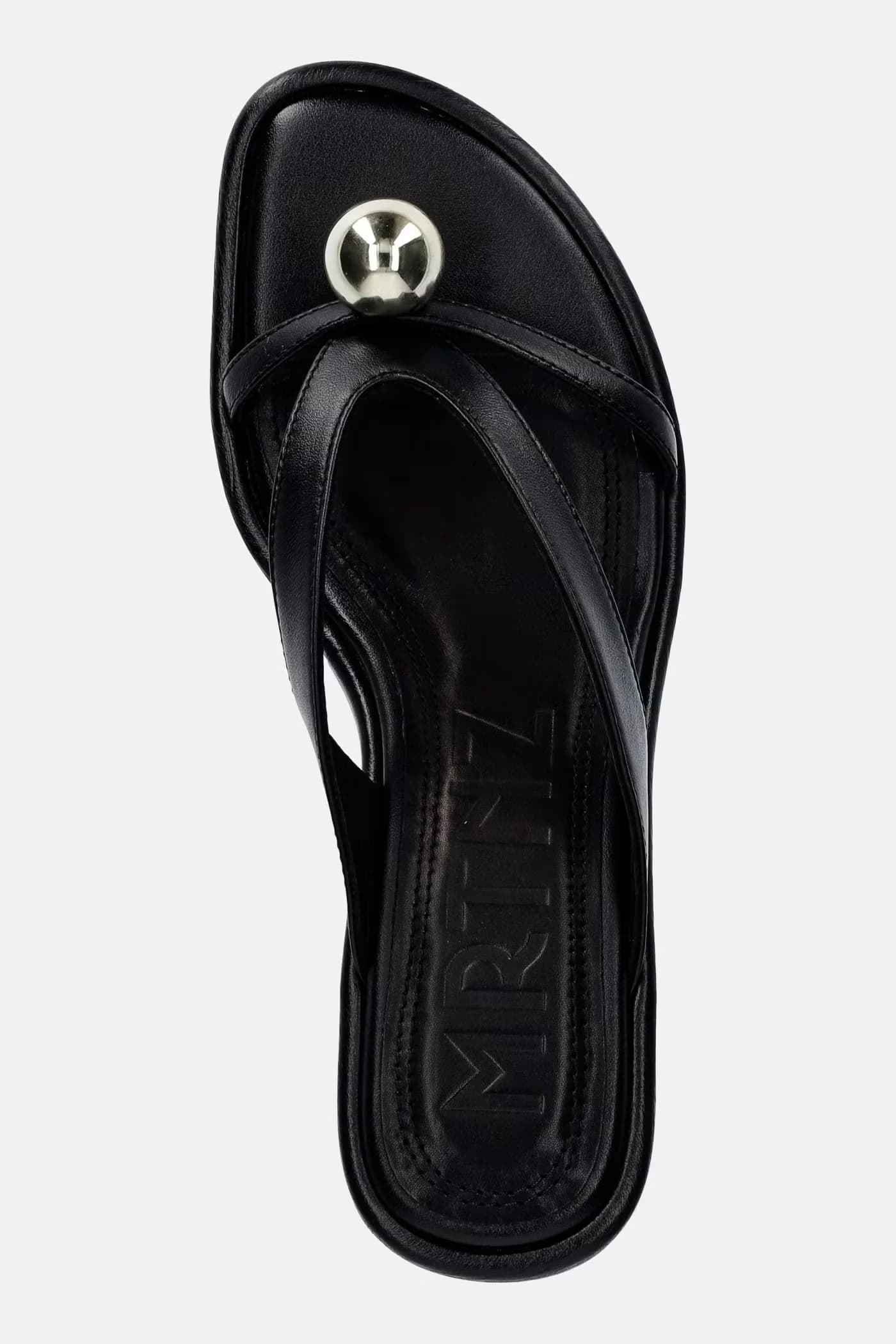 Кожаные шлепанцы ESTELA - фото 4