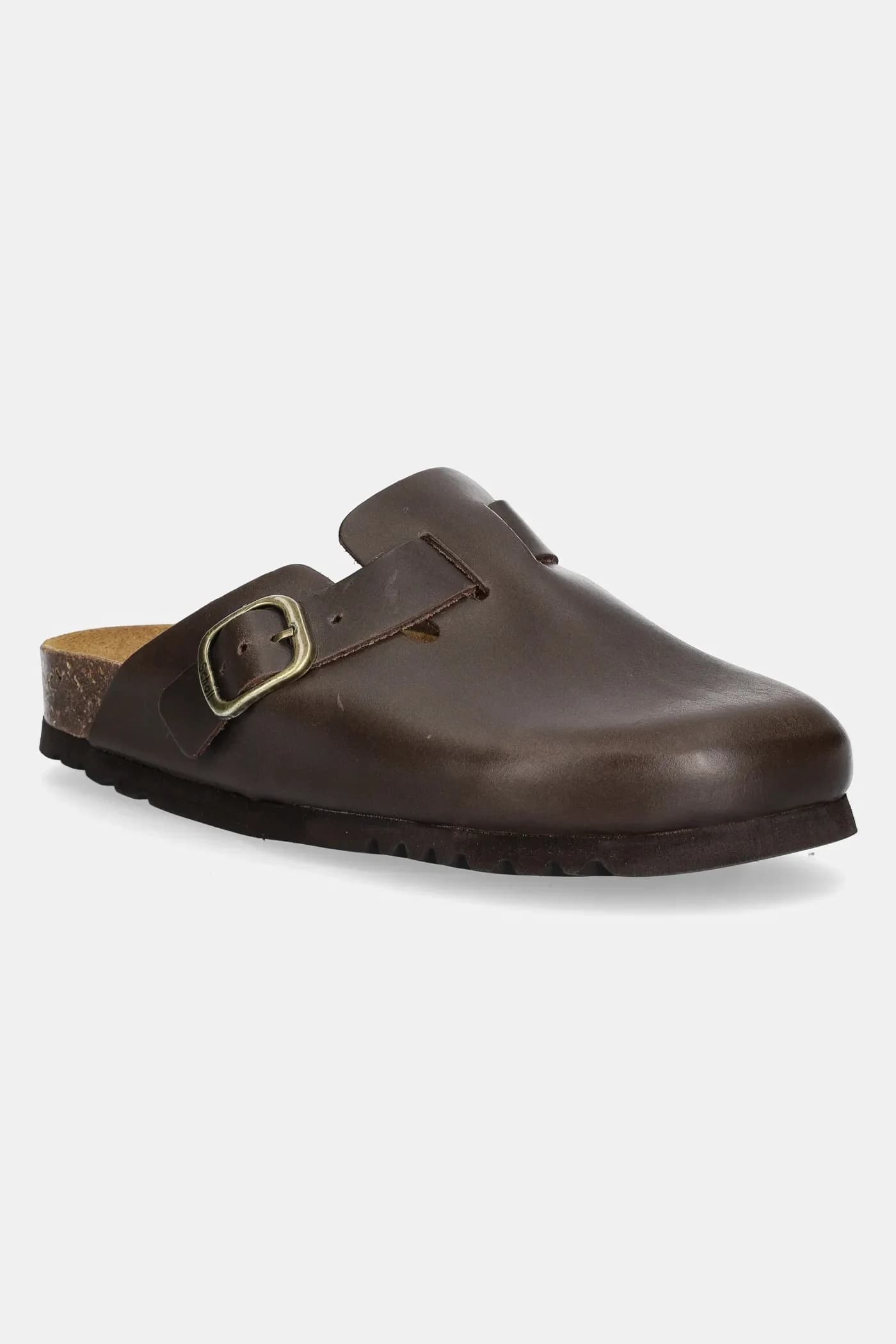 кожаные шлепанцы FAE