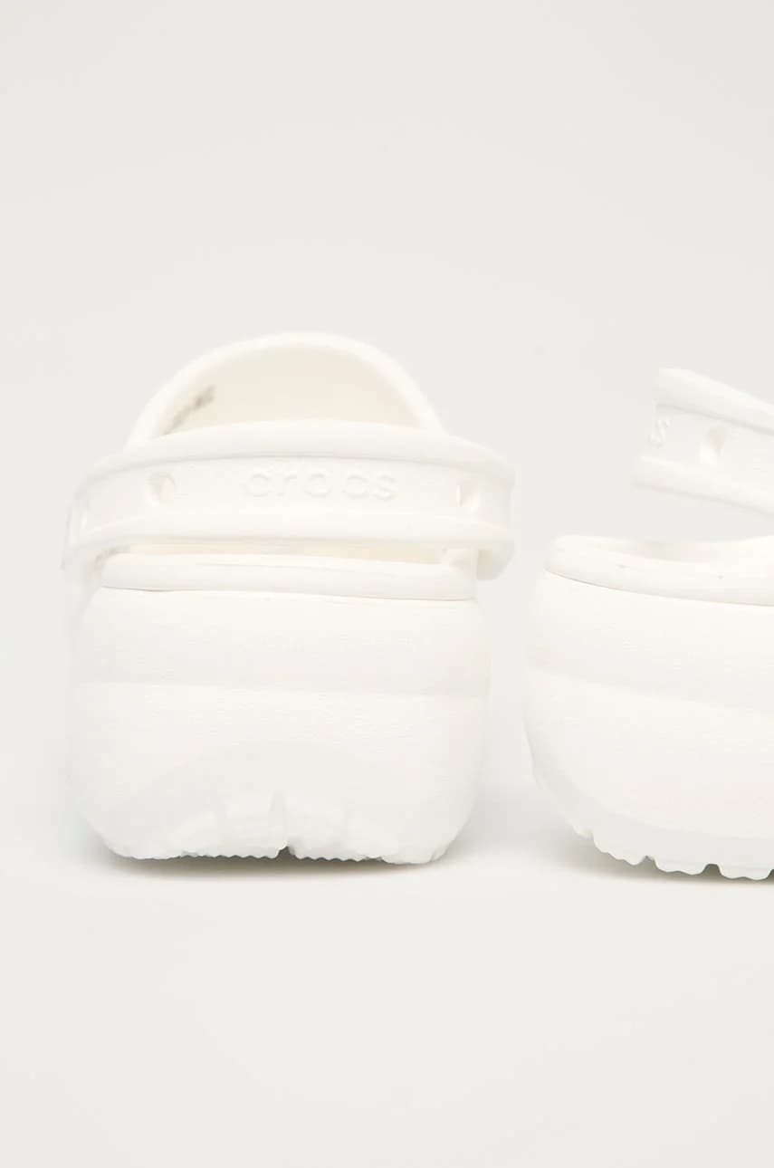 Классические шлепанцы на платформе - фото 3