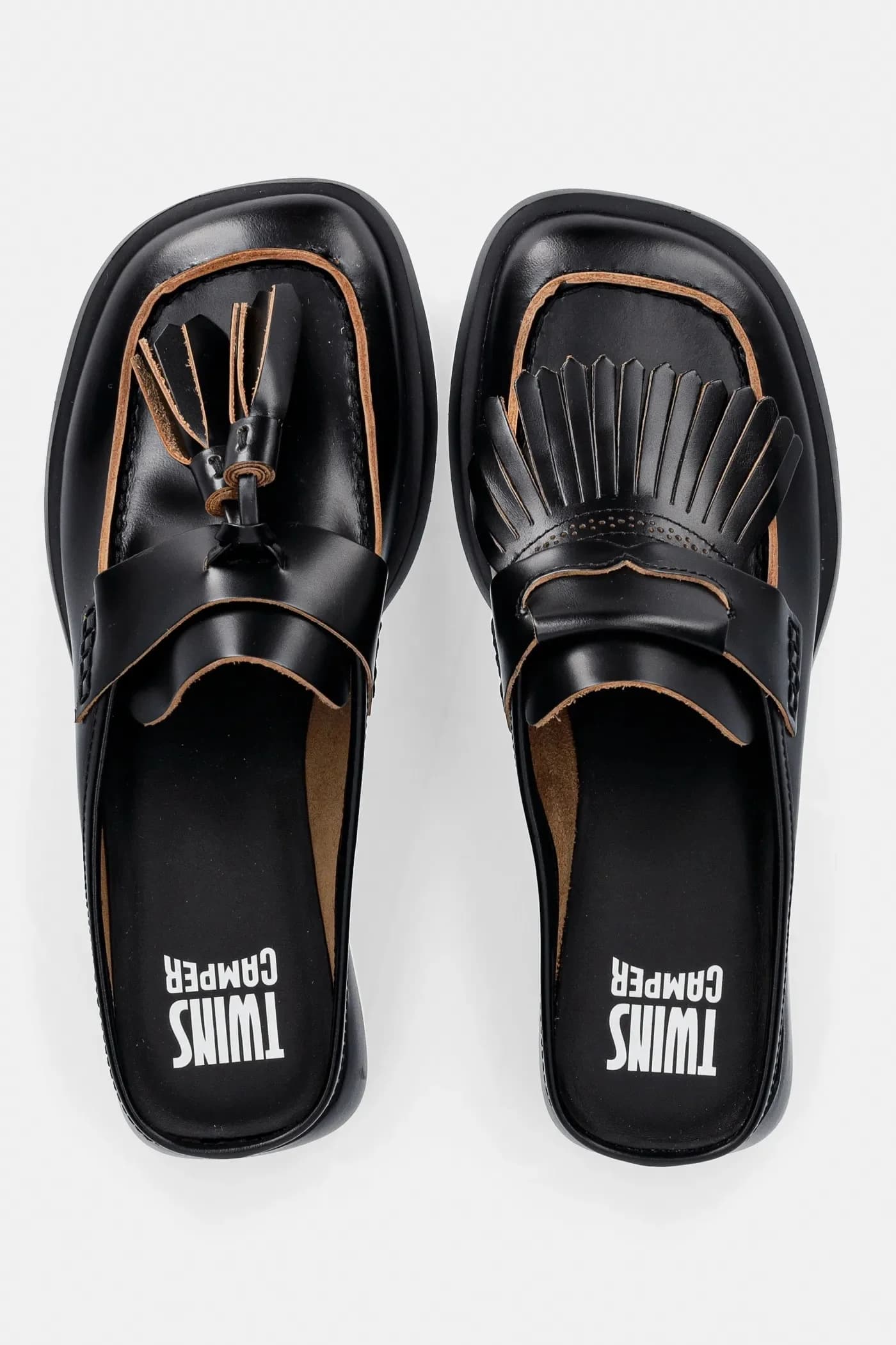 шлепанцы из стеклопластиковой кожи