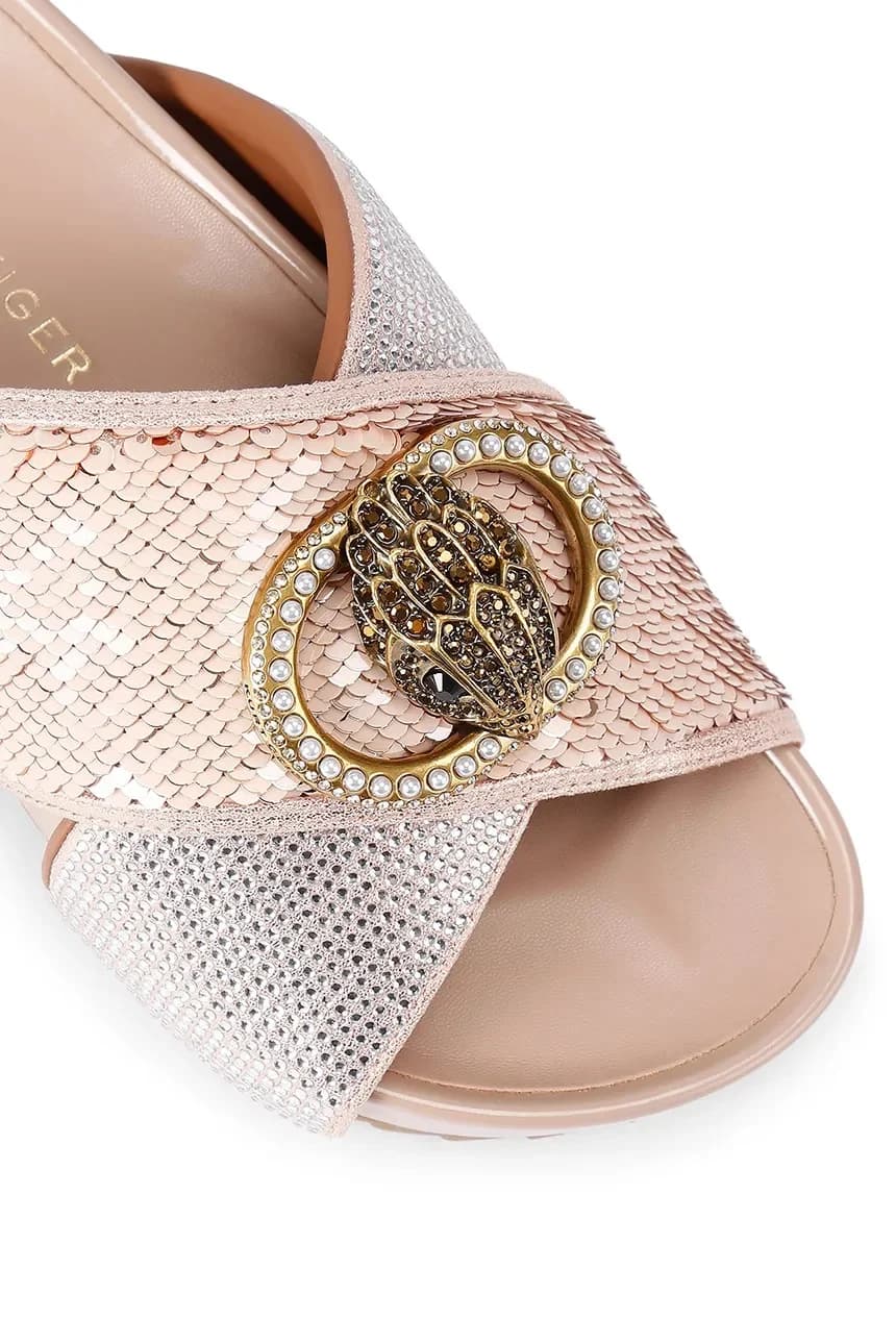 шлепанцы Chelsea с перекрестными ремешками - фото 3