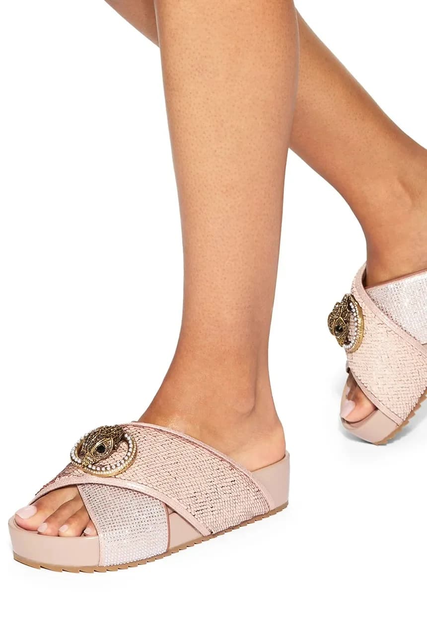 шлепанцы Chelsea с перекрестными ремешками - фото 6