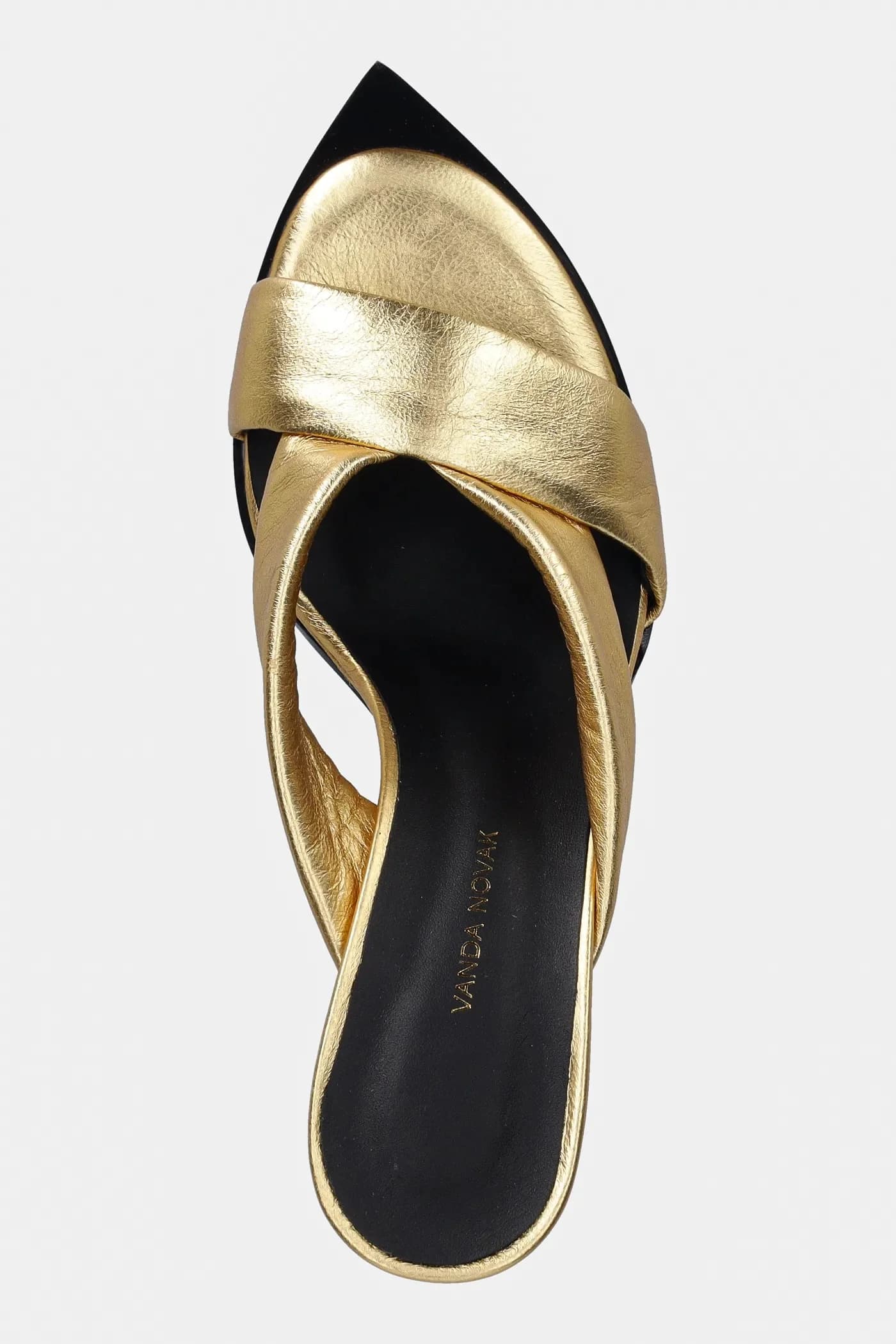 Кожаные шлепанцы Mila - фото 4