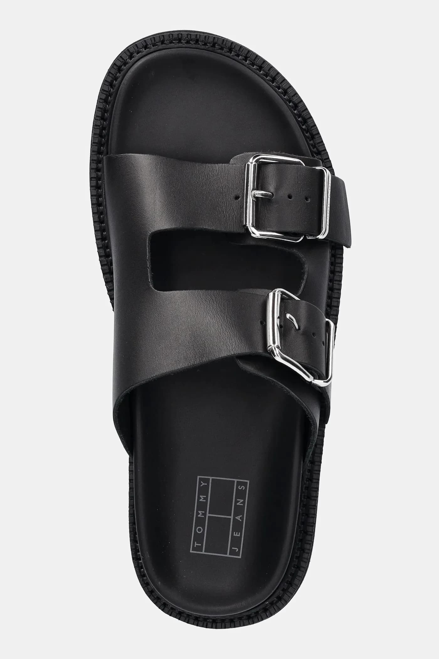 Кожаные шлепанцы DOUBLE STRAP SANDAL - фото 4