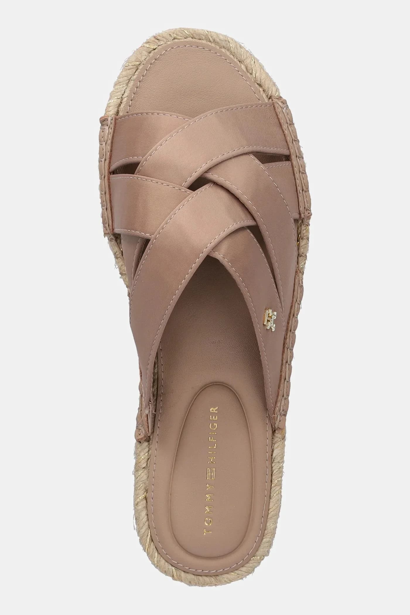 шлепанцы SATIN ESPADRILLE MULE - фото 4