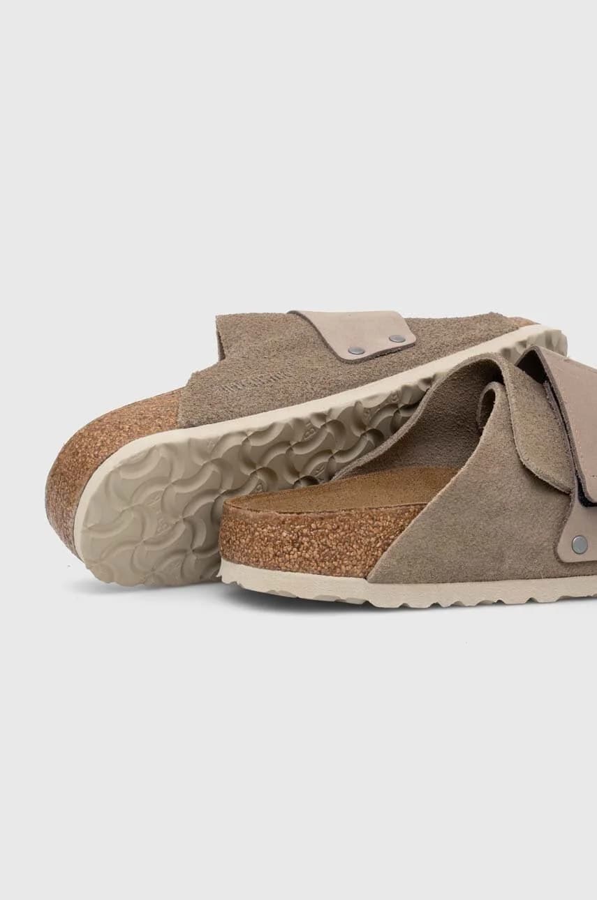 киотские замшевые тапочки - фото 4