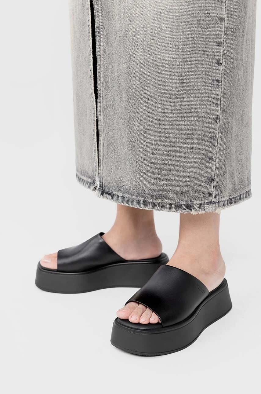 Кожаные шлепанцы COURTNEY - фото 6