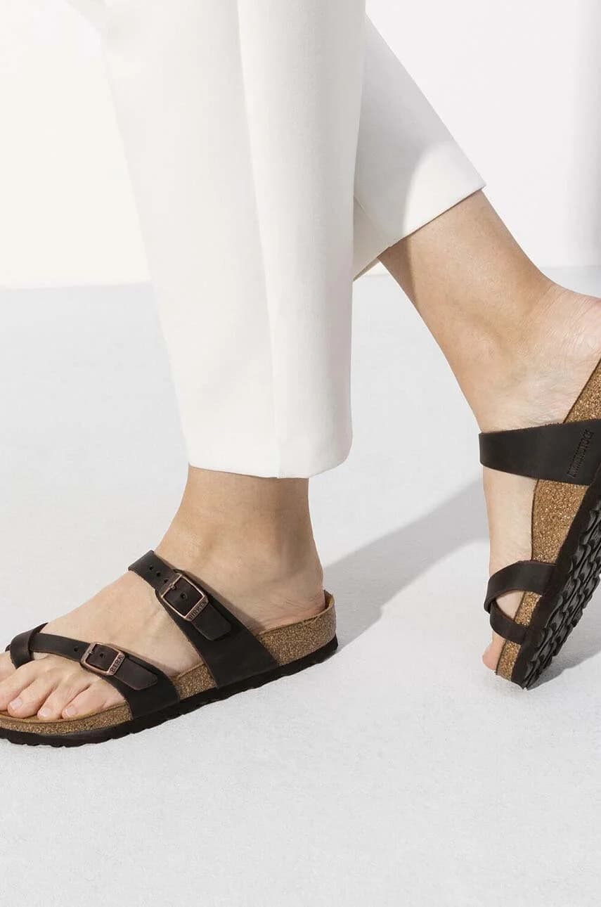 тапочки Mayari из нубука - фото 8