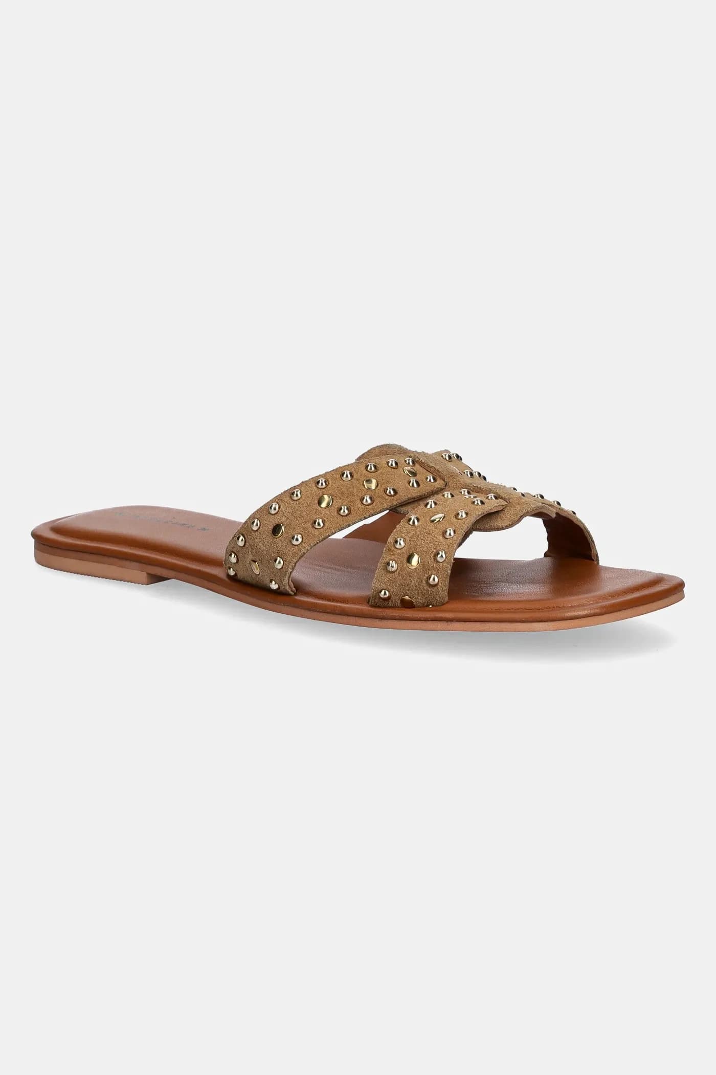 Замшевые шлепанцы - фото 2