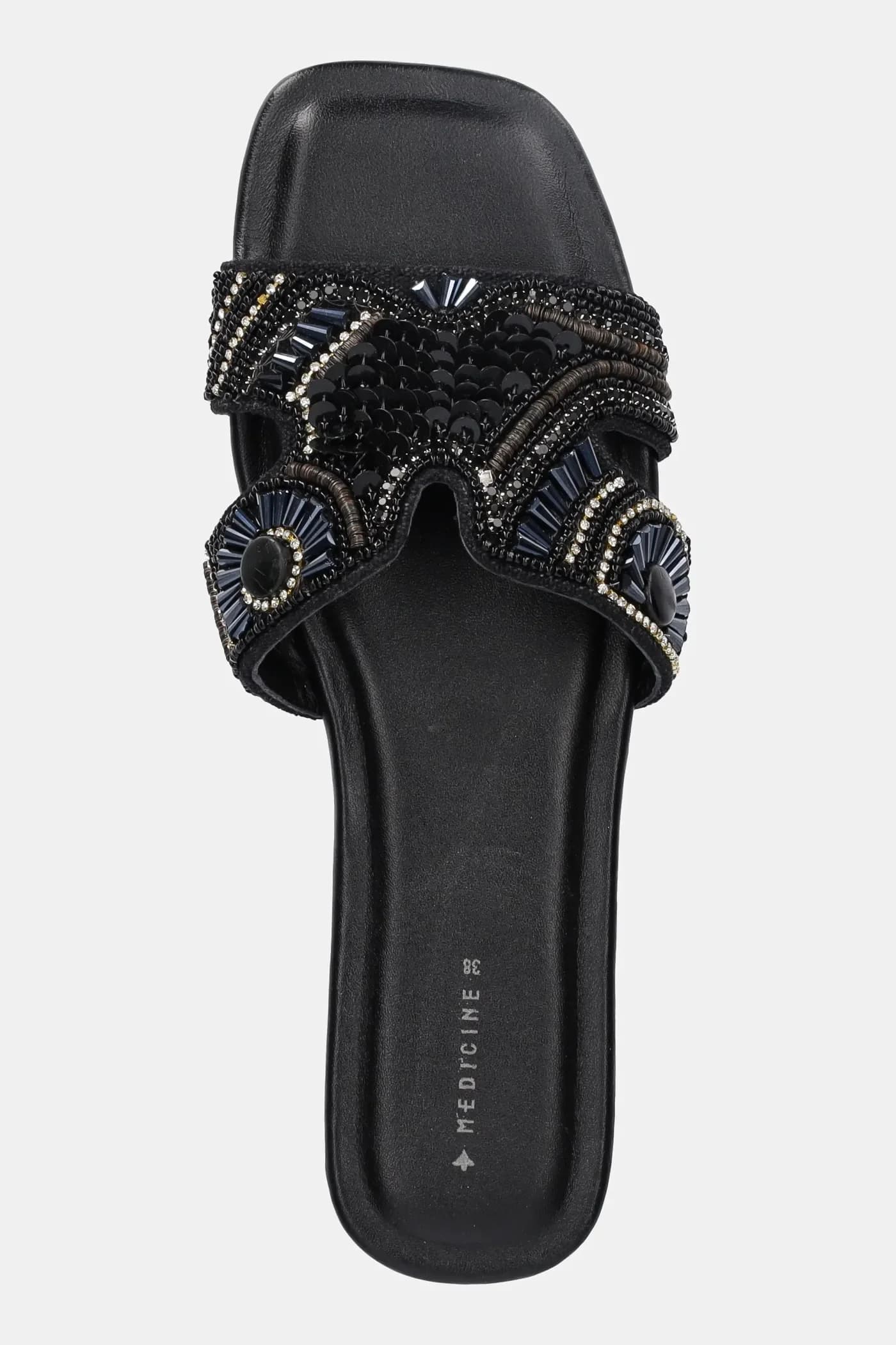 Кожаные шлепанцы - фото 5