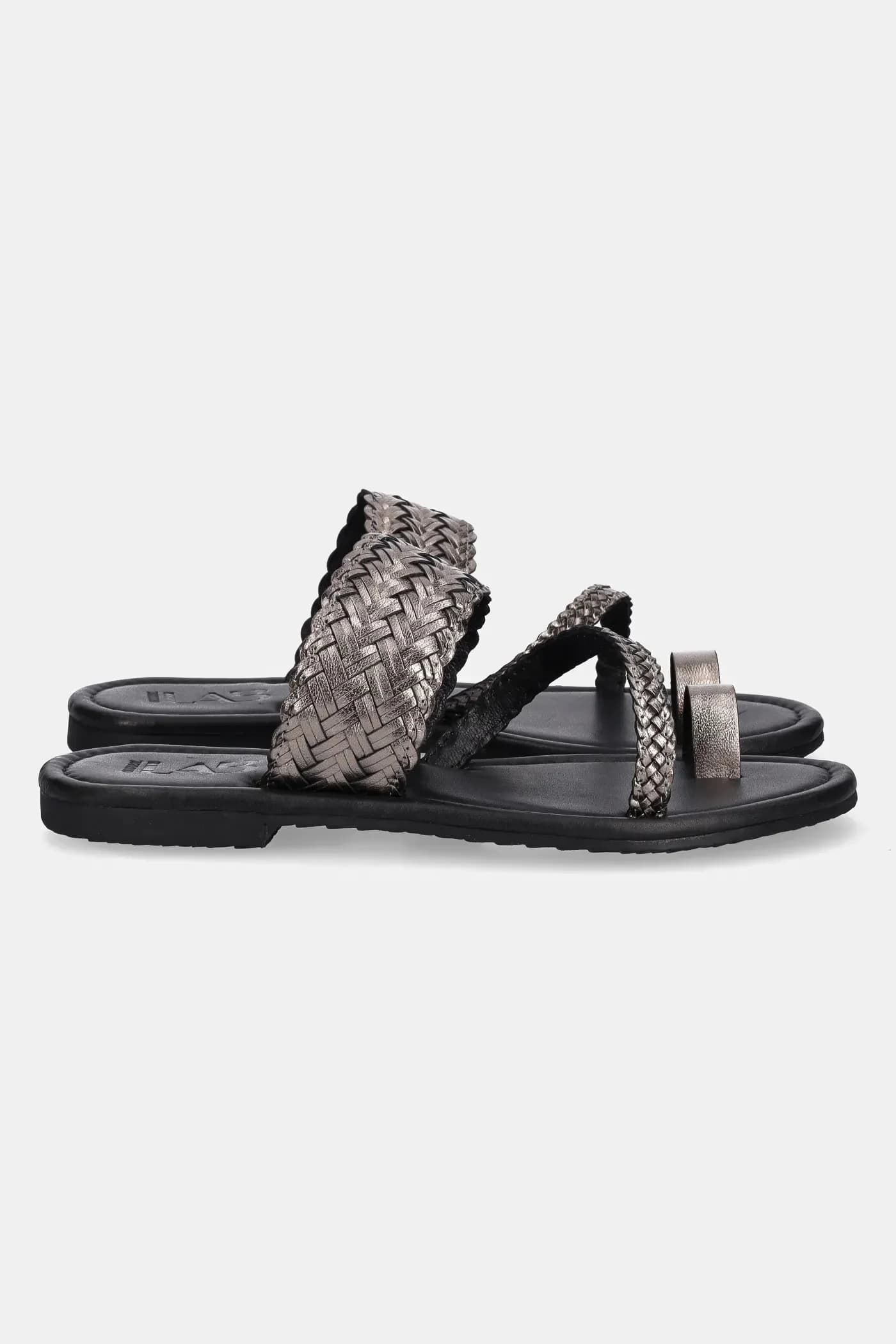 Кожаные шлепанцы - фото 2