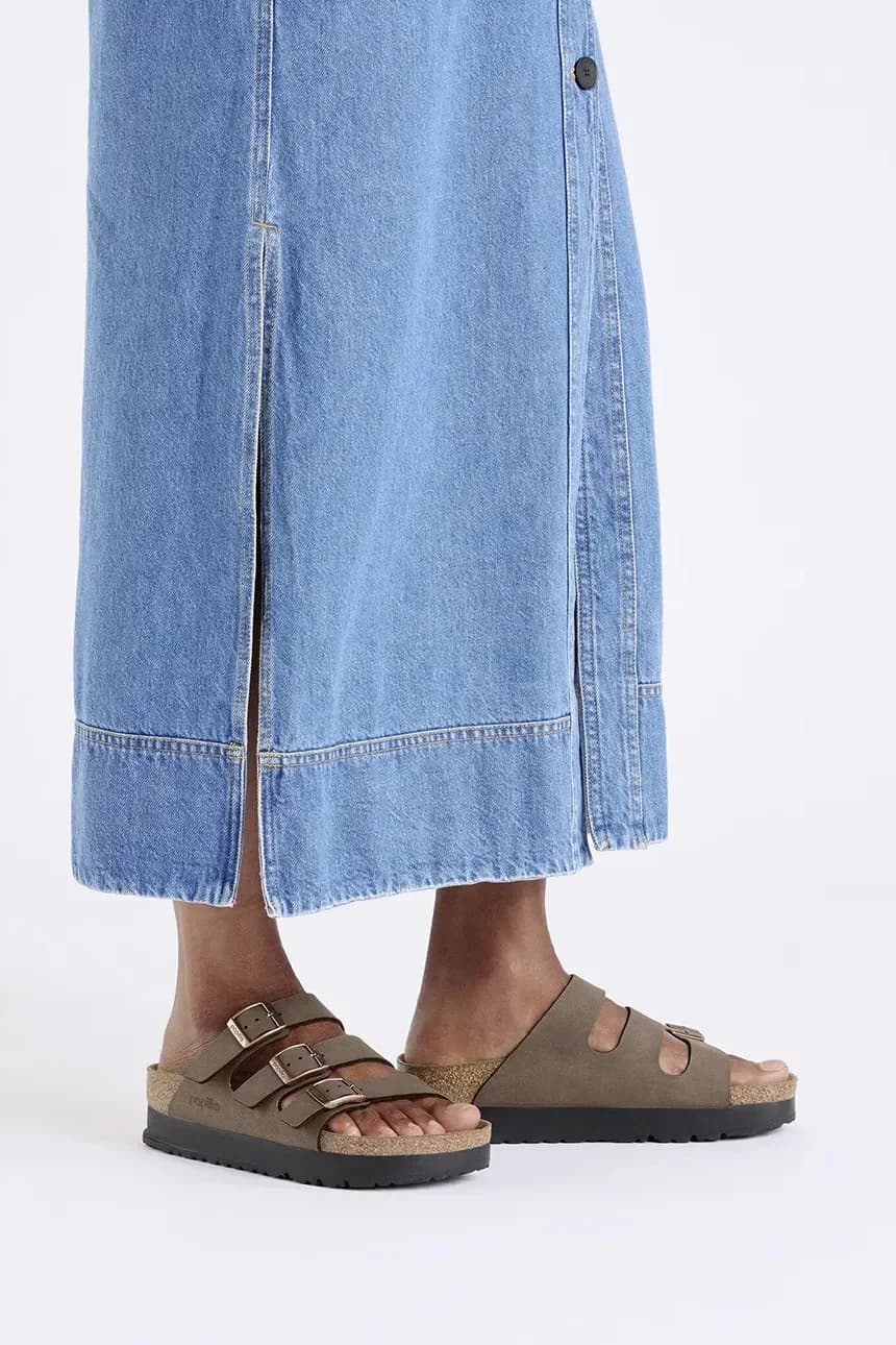 Веганские шлепанцы Florida III Flex Platform Birkenstock x Papillio - фото 7