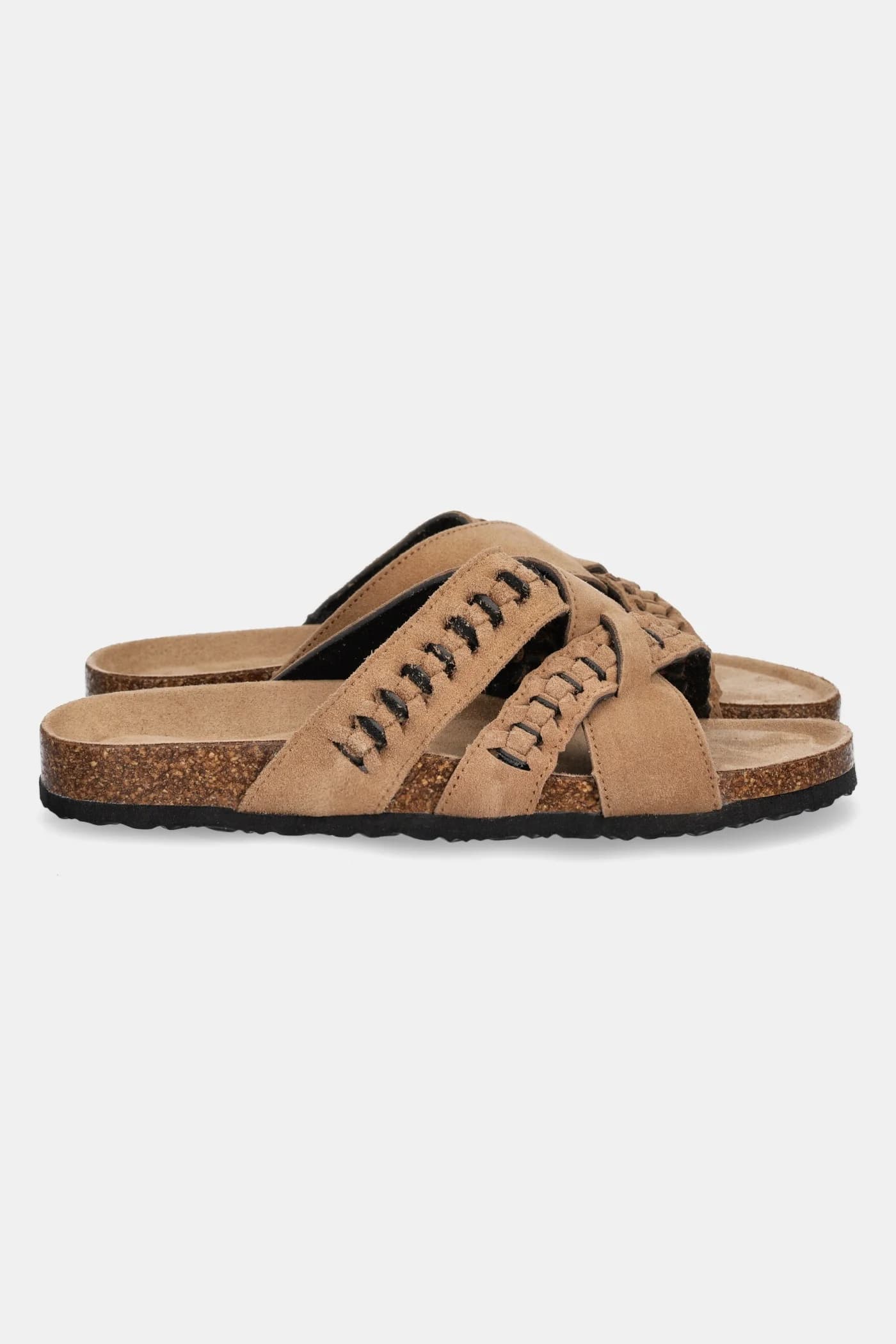 Замшевые шлепанцы - фото 2