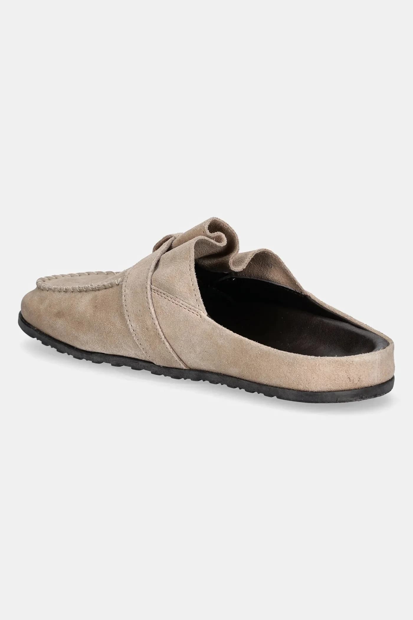 Замшевые шлепанцы - фото 3