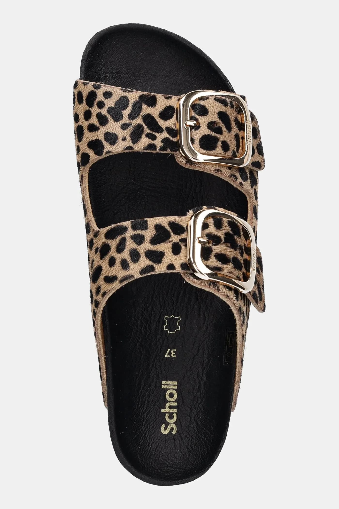 NOELLE кожаные шлепанцы - фото 4