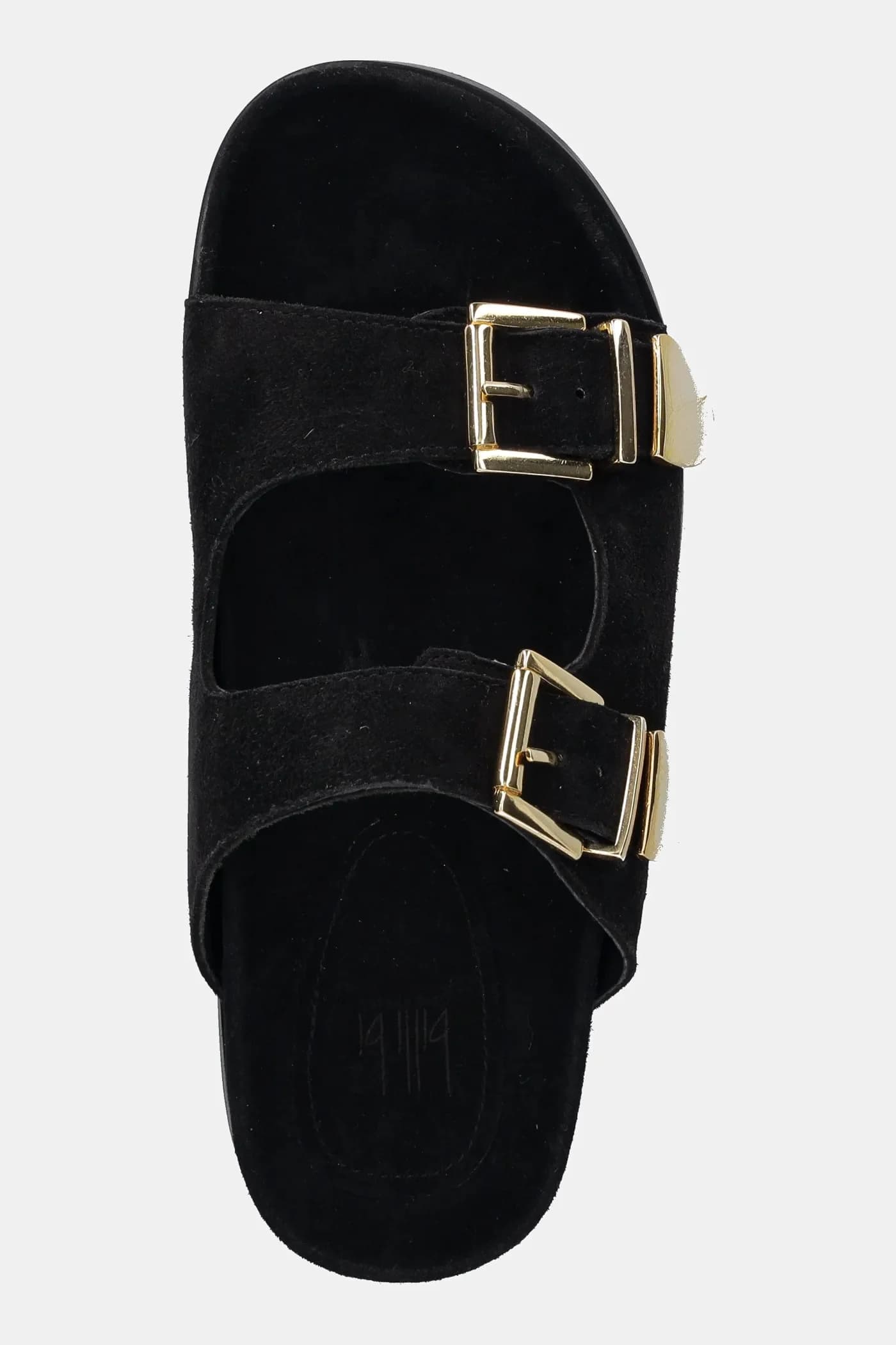 Замшевые шлепанцы - фото 4