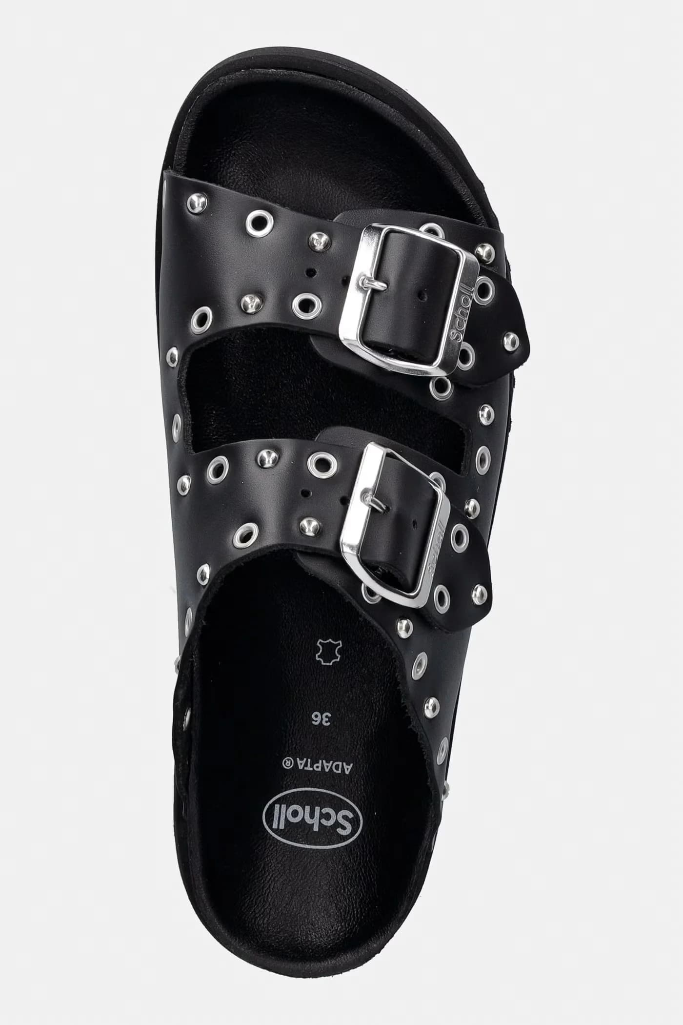 Кожаные шлепанцы BEATRIZ - фото 4