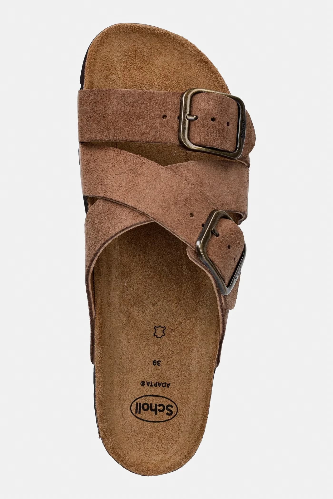 SELENE замшевые шлепанцы - фото 4