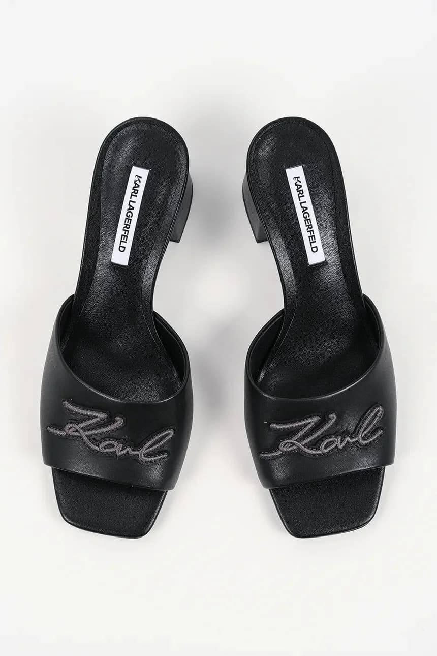 кожаные шлепанцы Plaza Ii - фото 4