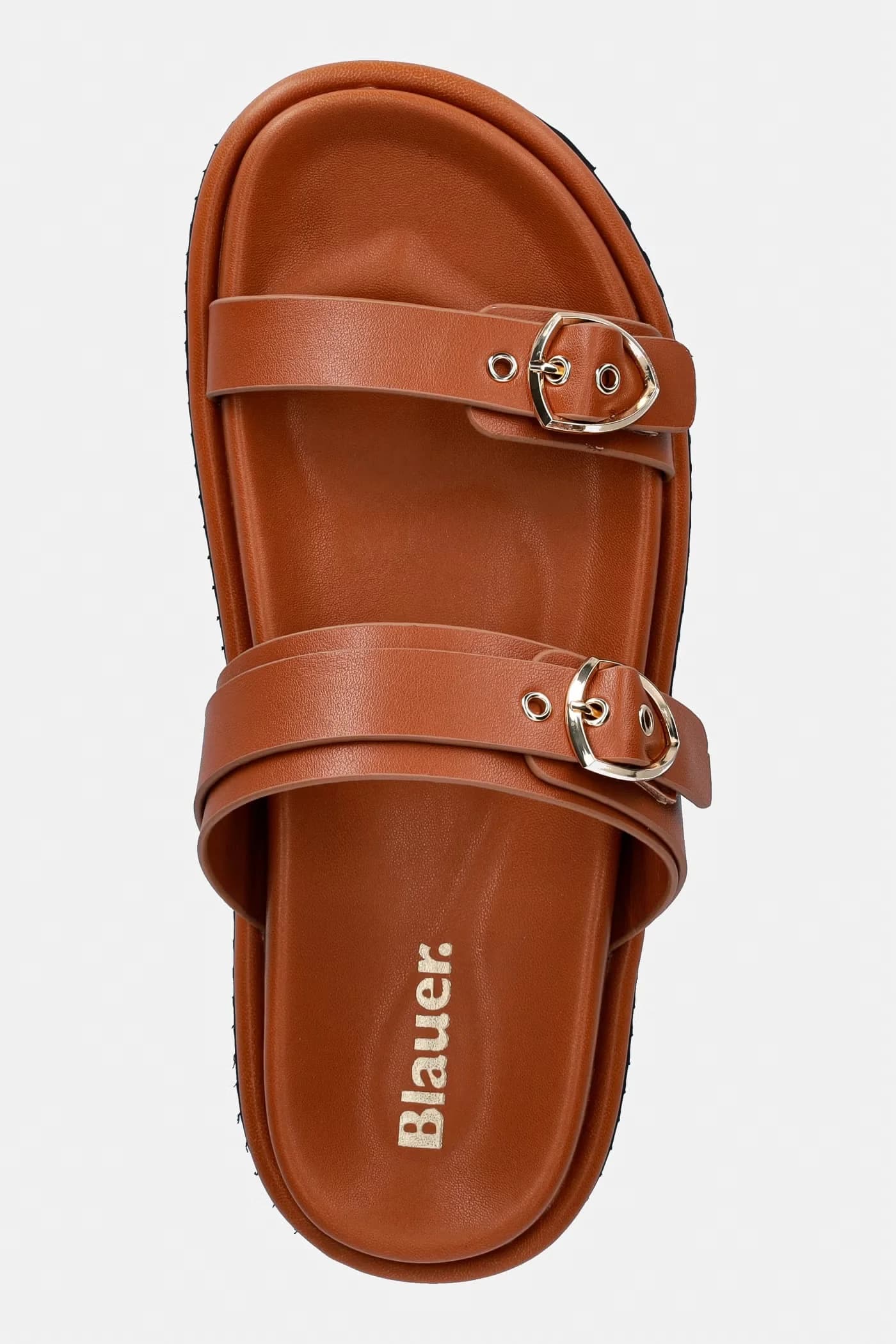 Кожаные шлепанцы BLOOM03 - фото 4