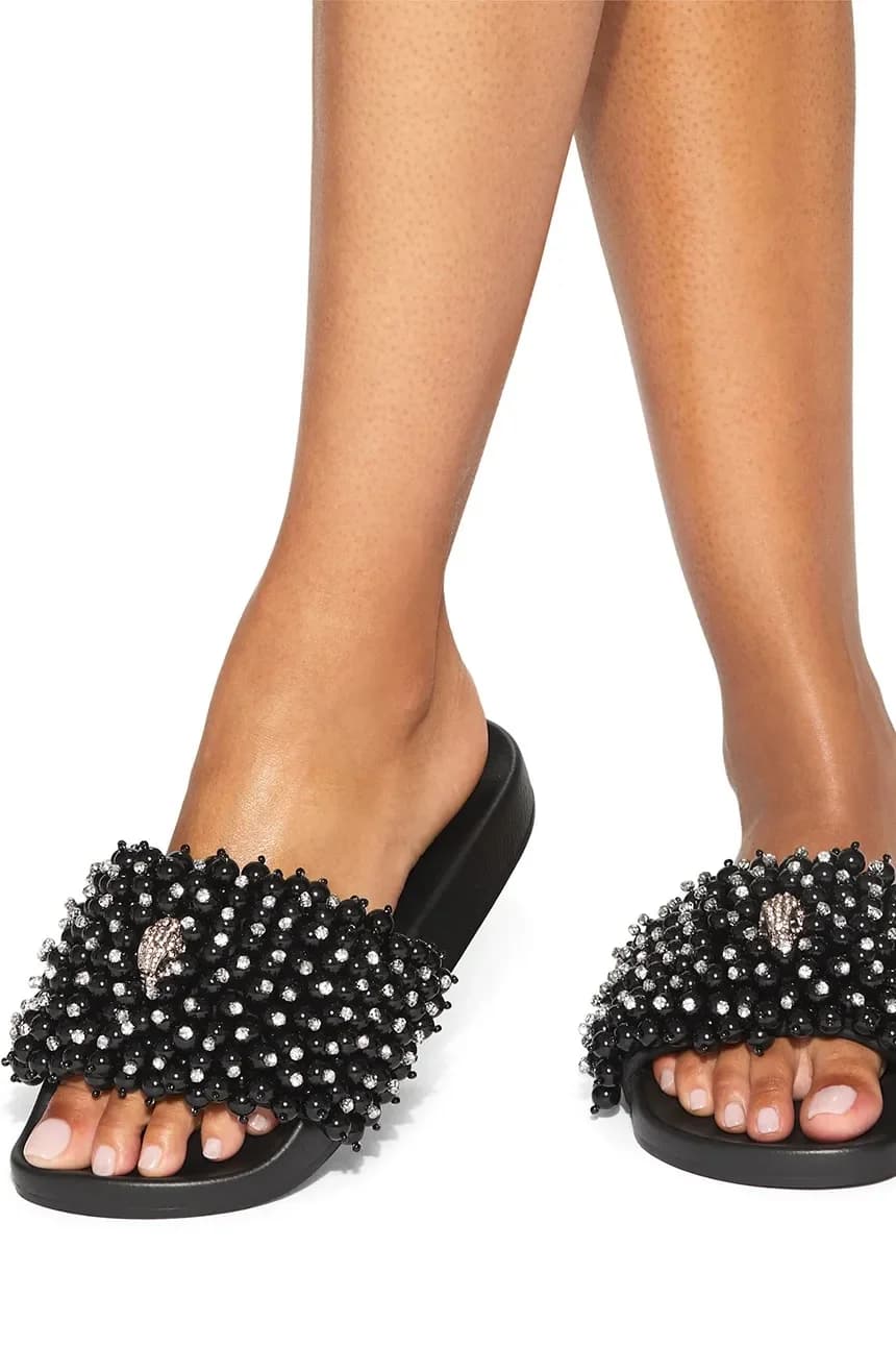 шлепанцы Meena Eagle с бусинами - фото 6