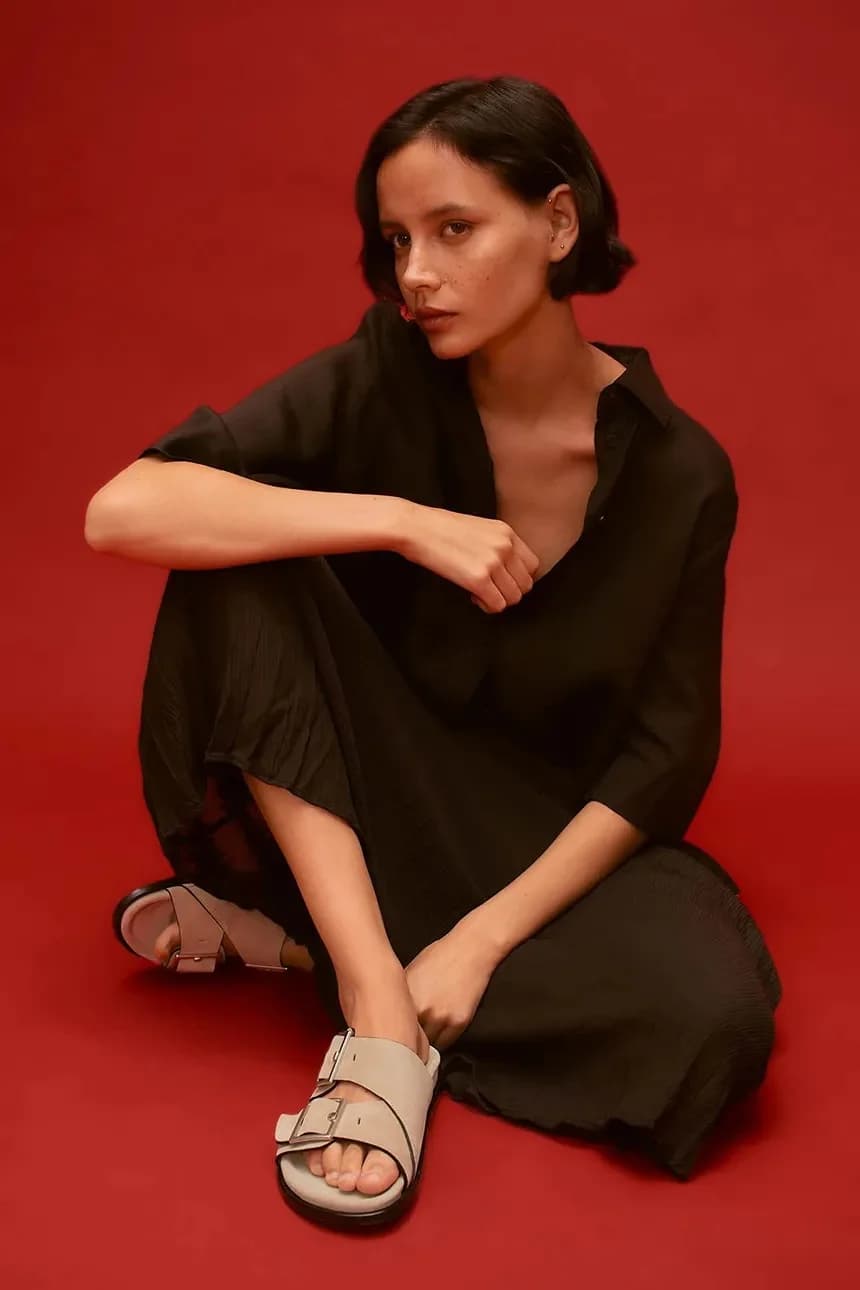 замшевые шлепанцы Alba - фото 5