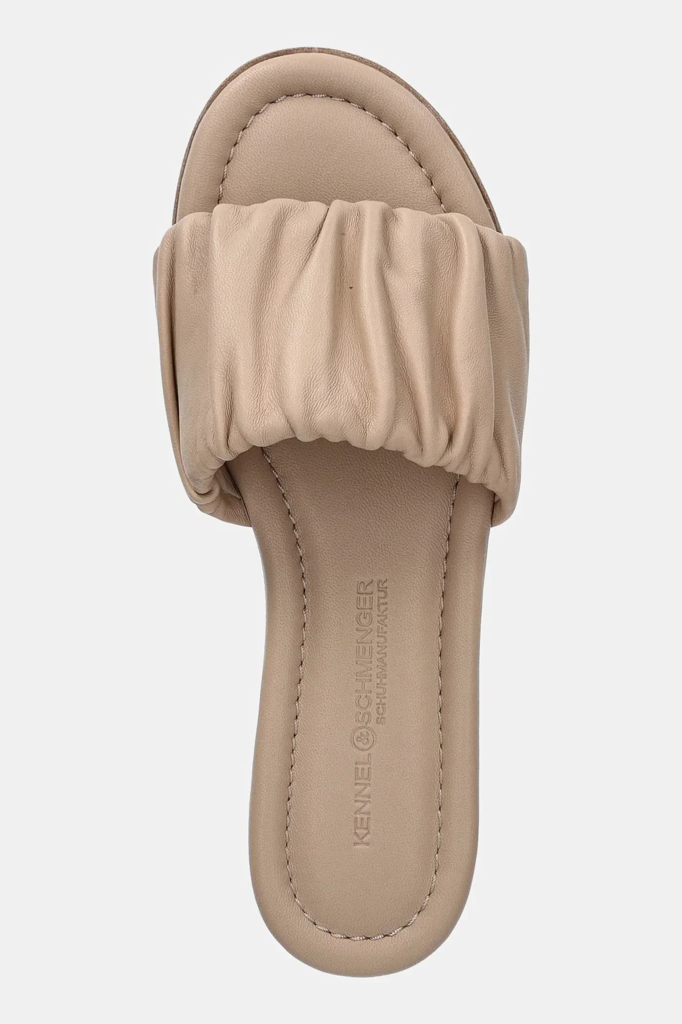 кожаные шлепанцы Carly - фото 4