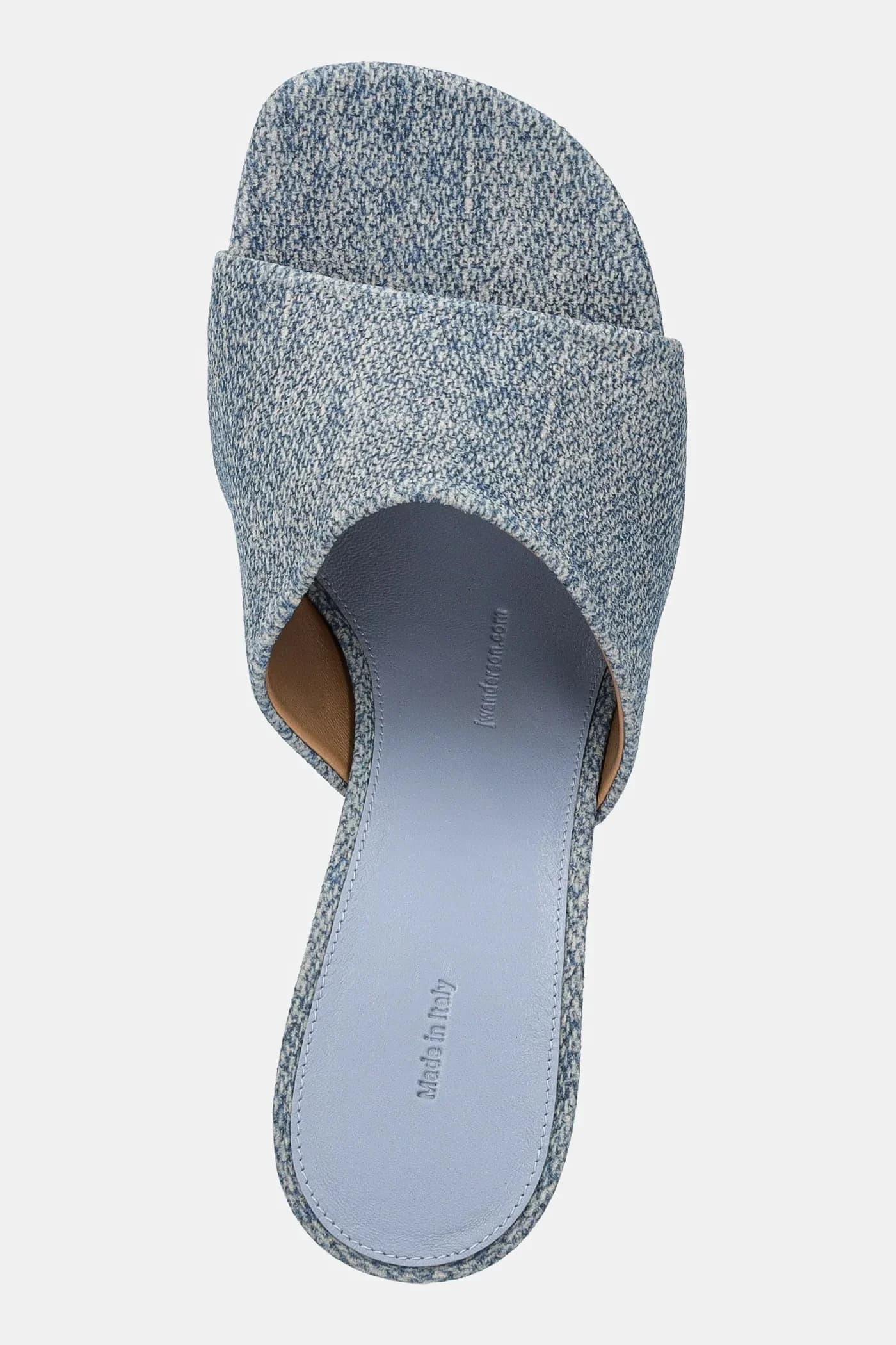 шлепанцы-мюли с открытым каблуком-цепочкой - фото 4