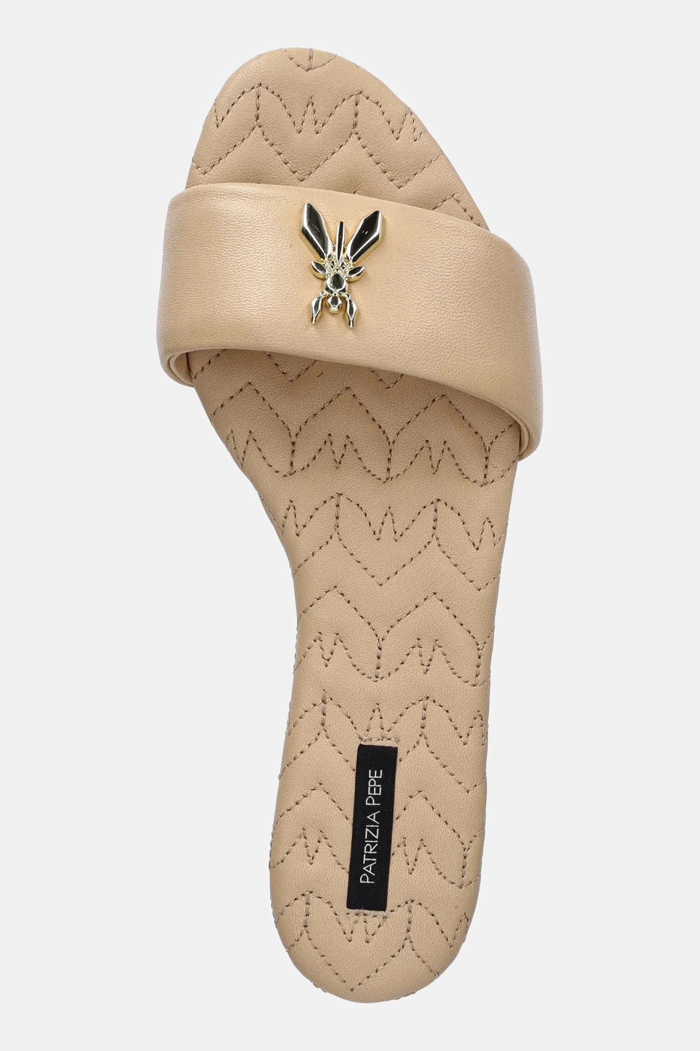 Кожаные шлепанцы - фото 4