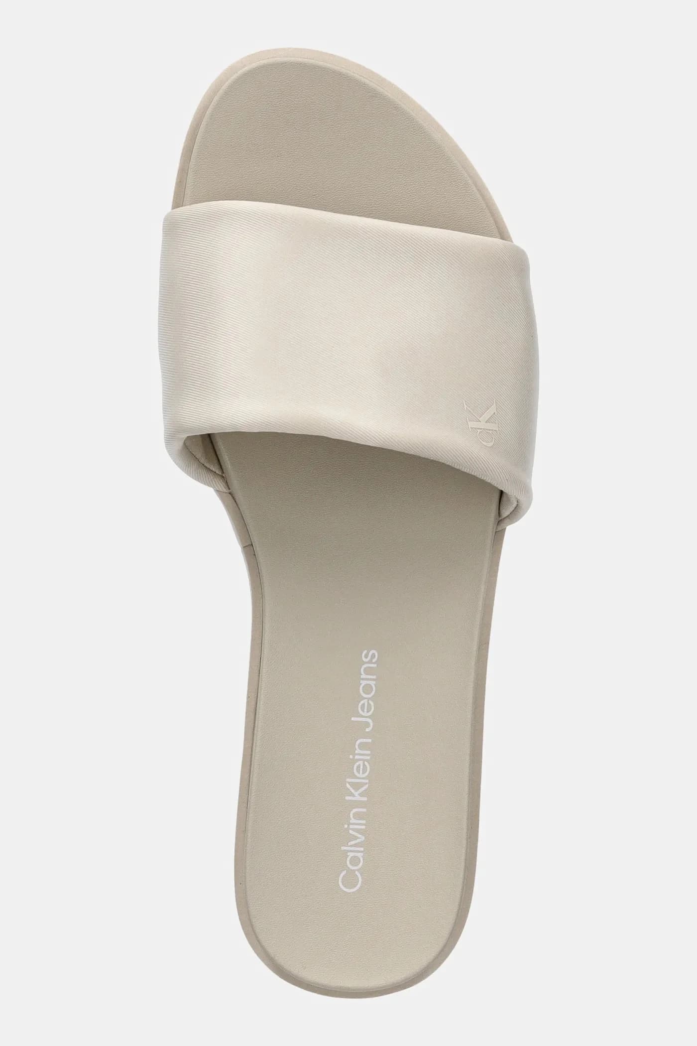 ШЛЕПАНЦЫ ИЗ НЕЙЛОНА НА ПЛОСКОЙ ФОРМЕ - фото 4