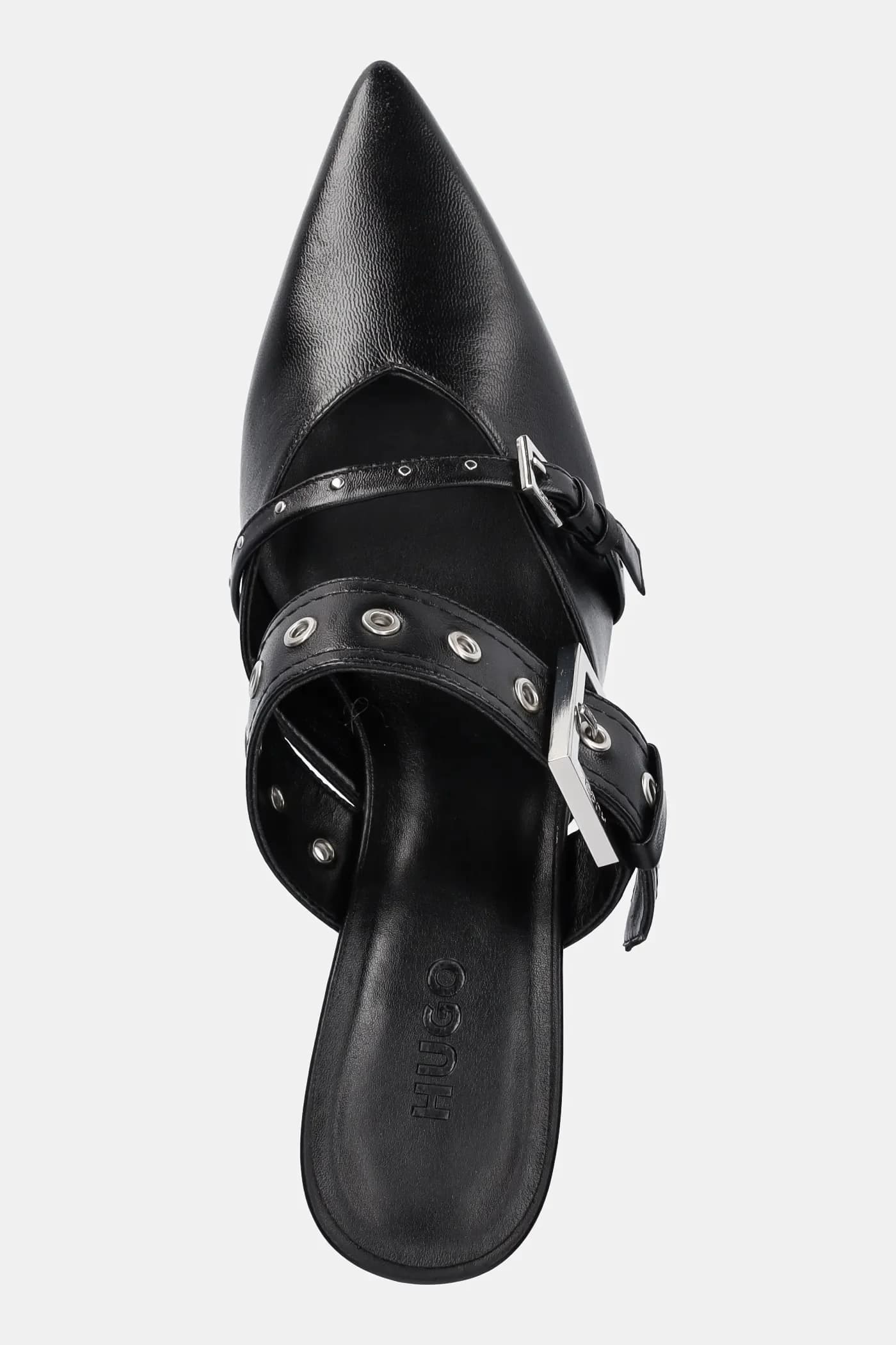 кожаные шлепанцы Katniss - фото 4