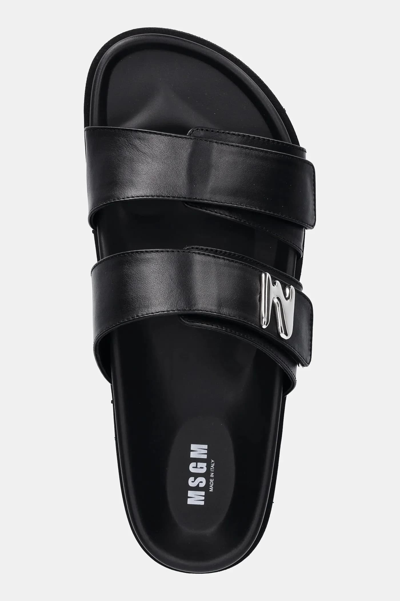 Кожаные шлепанцы - фото 4