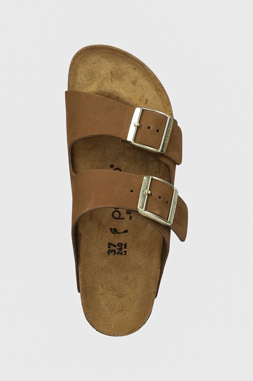 шлепанцы Arizona Platform Flex Birkenstock x Papillio из нубука - фото 4