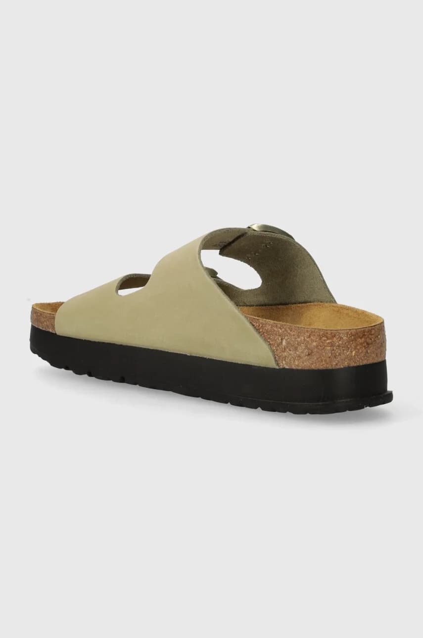 шлепанцы Arizona Platform Flex Birkenstock x Papillio из нубука - фото 3