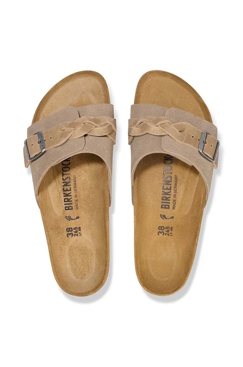 замшевые шлепанцы Oita - фото 5