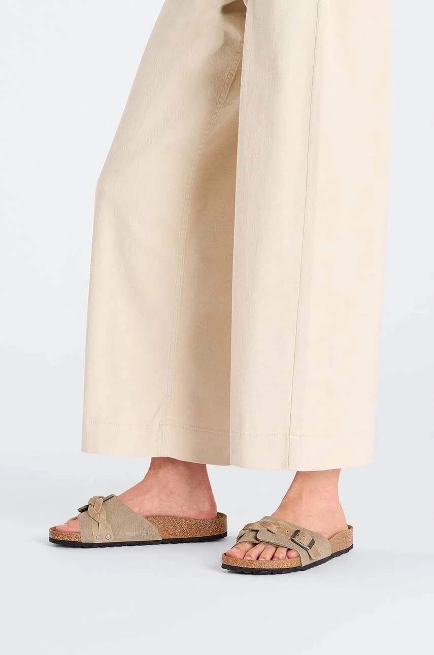 замшевые шлепанцы Oita - фото 7