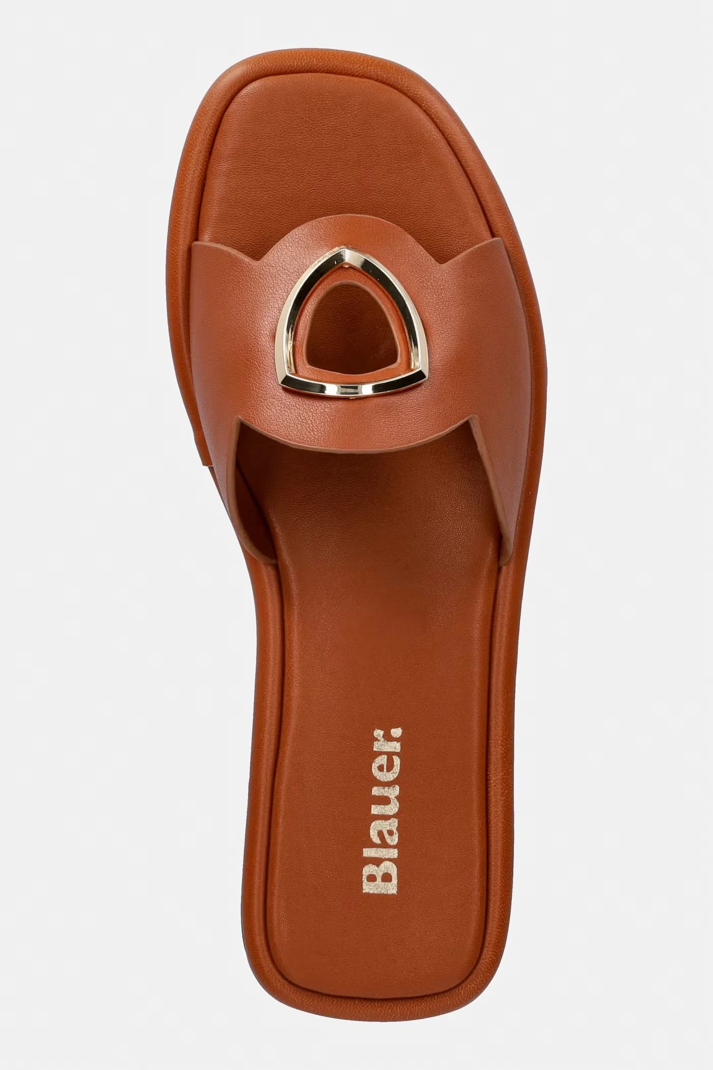 Женские кожаные шлепанцы MOODY01 - фото 4