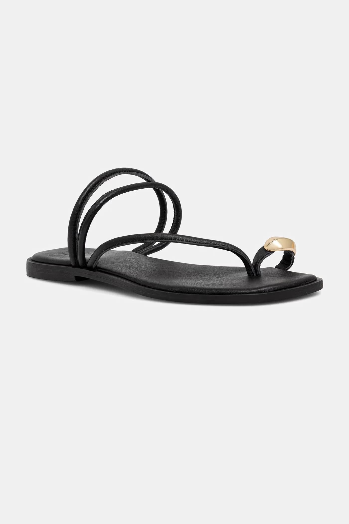 Женские кожаные шлепанцы - фото 2