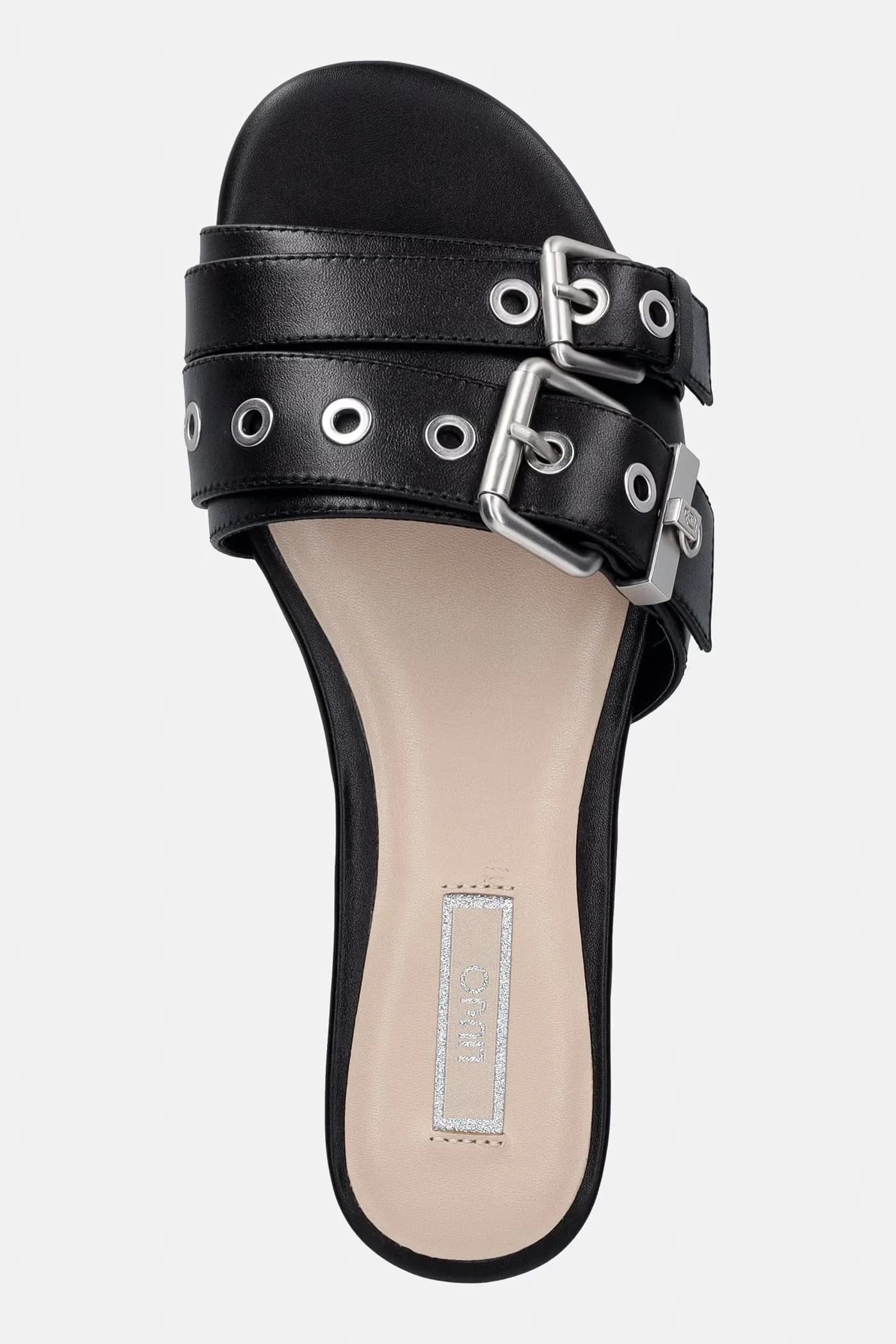 Женские кожаные тапочки SANDY 12 - фото 4