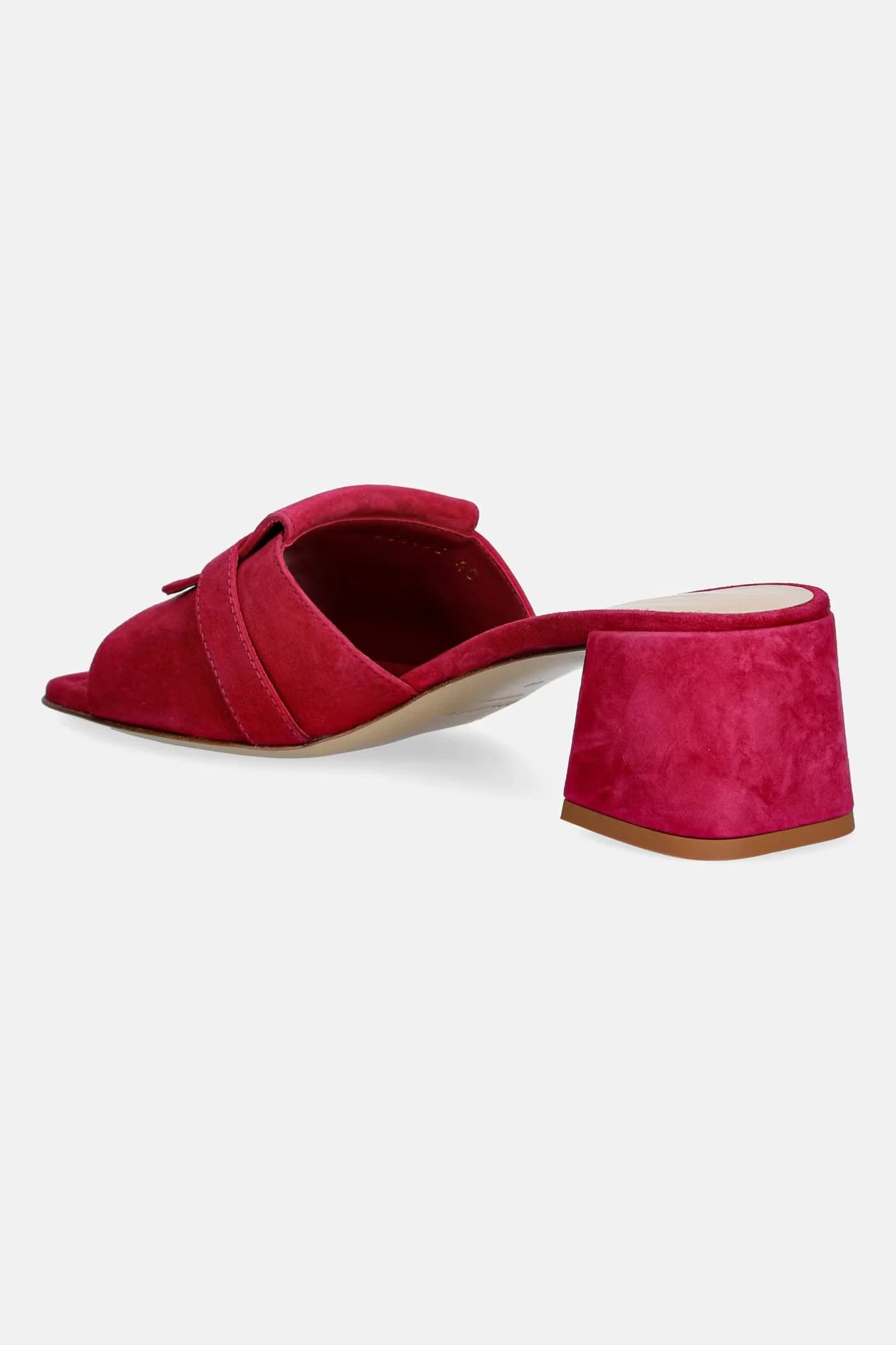 Женские замшевые шлепанцы - фото 3