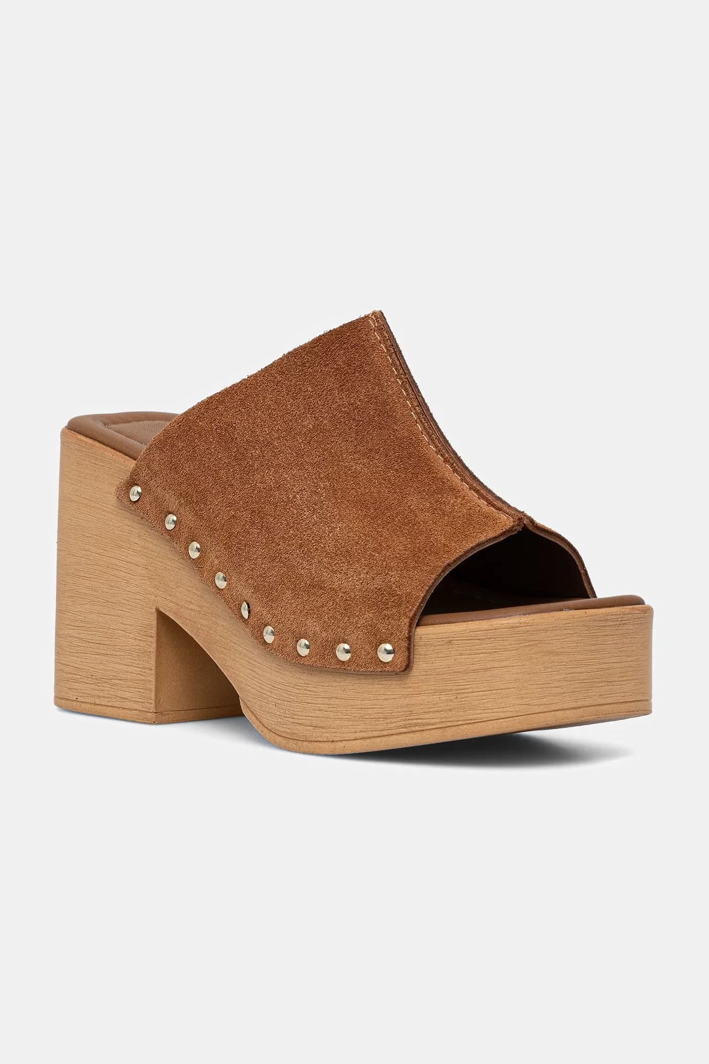 Женские замшевые шлепанцы - фото 2