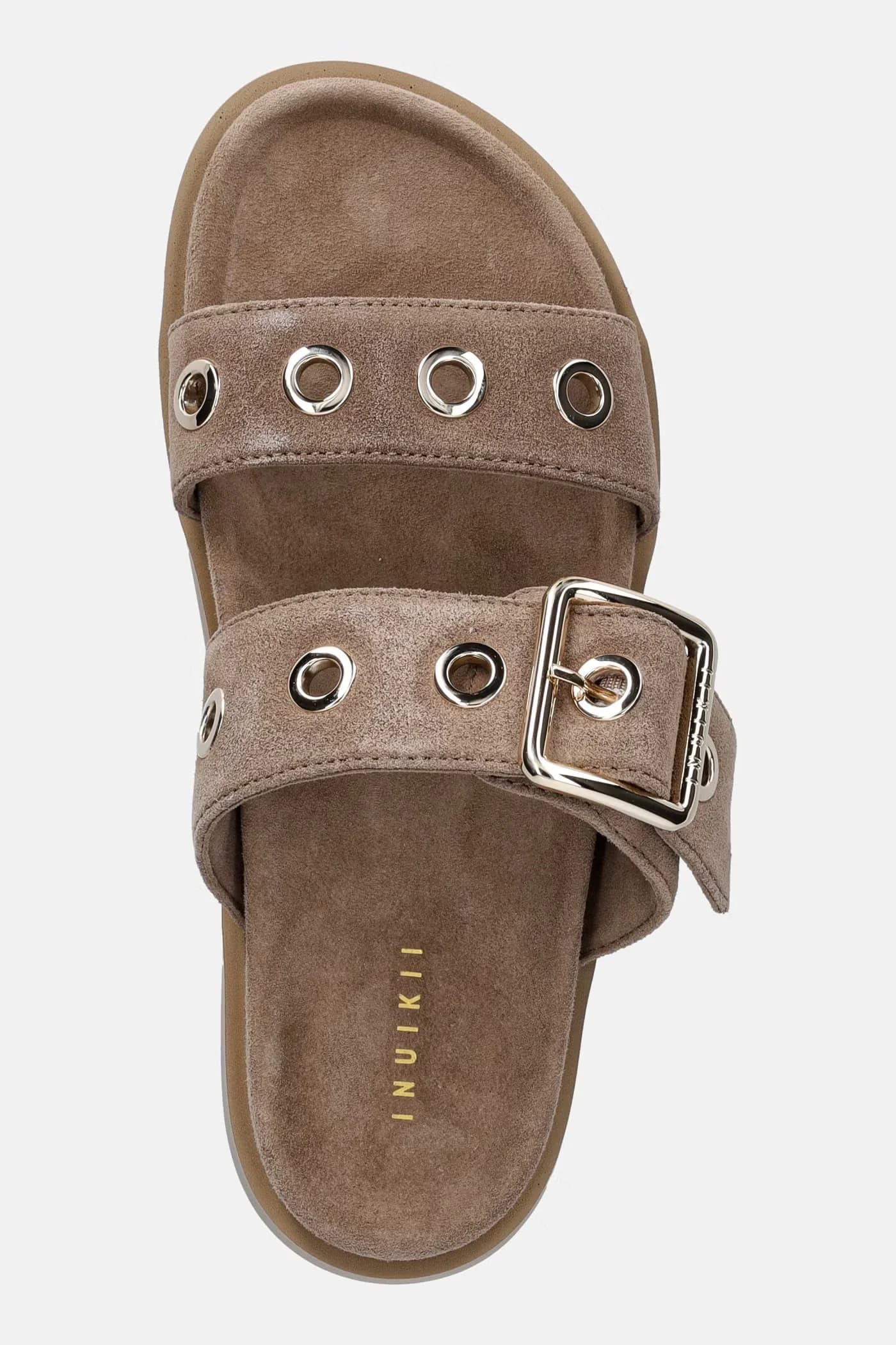 Женские замшевые тапочки Tilda Buckle - фото 4