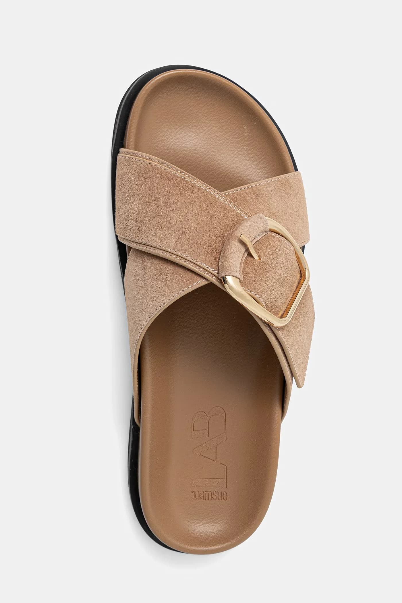 Замшевые шлепанцы - фото 4