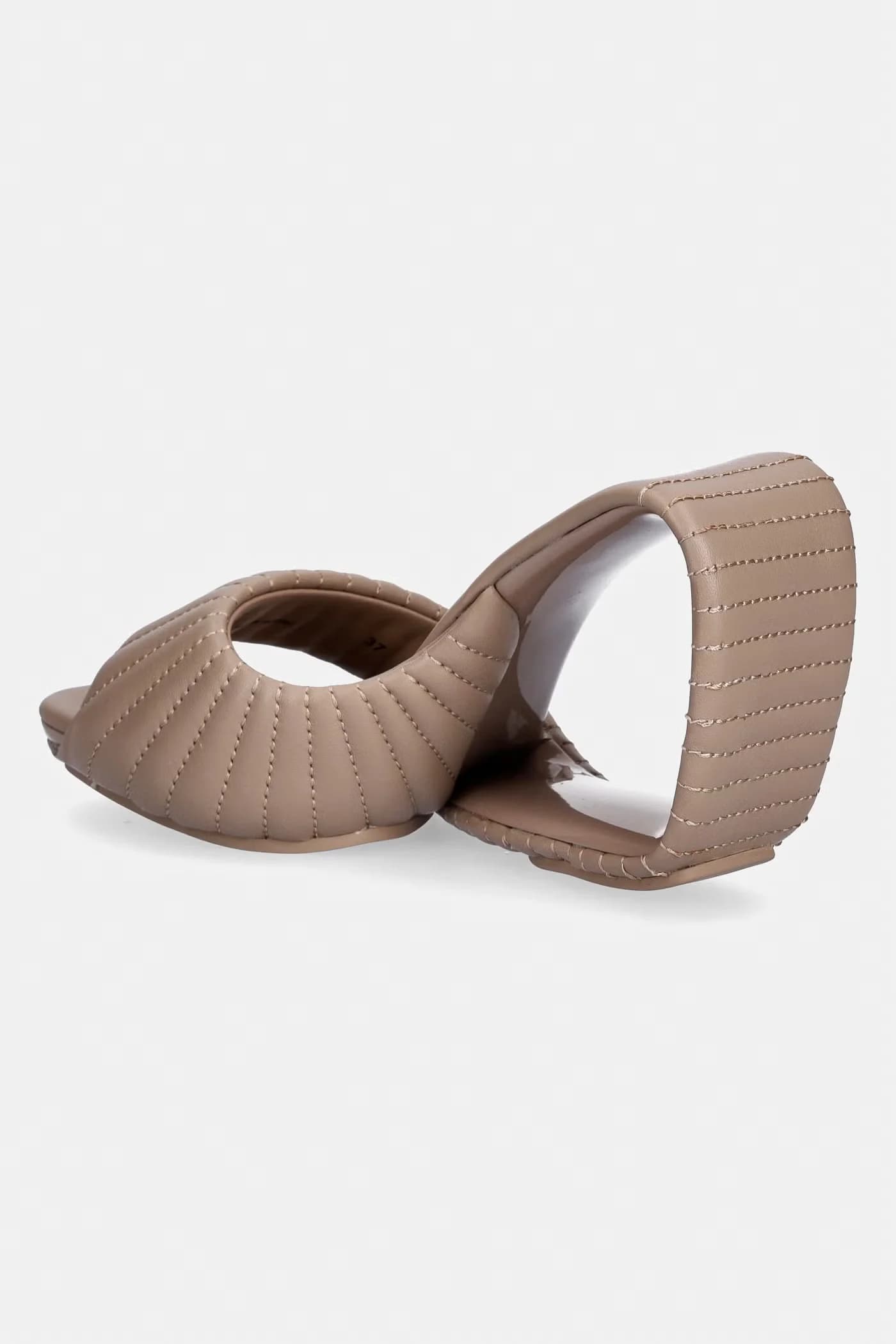 Женские кожаные шлепанцы Mobius Hi - фото 3