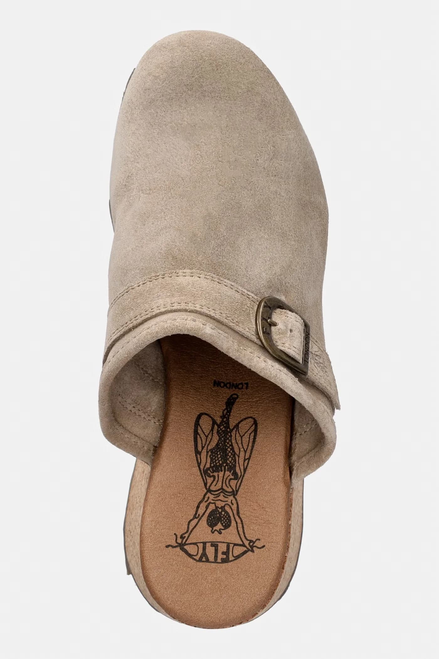 Женские замшевые тапочки DERT441FLY - фото 4