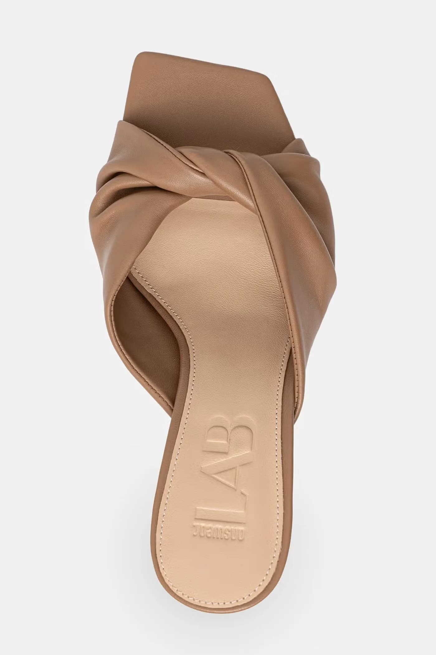 Женские кожаные шлепанцы - фото 4